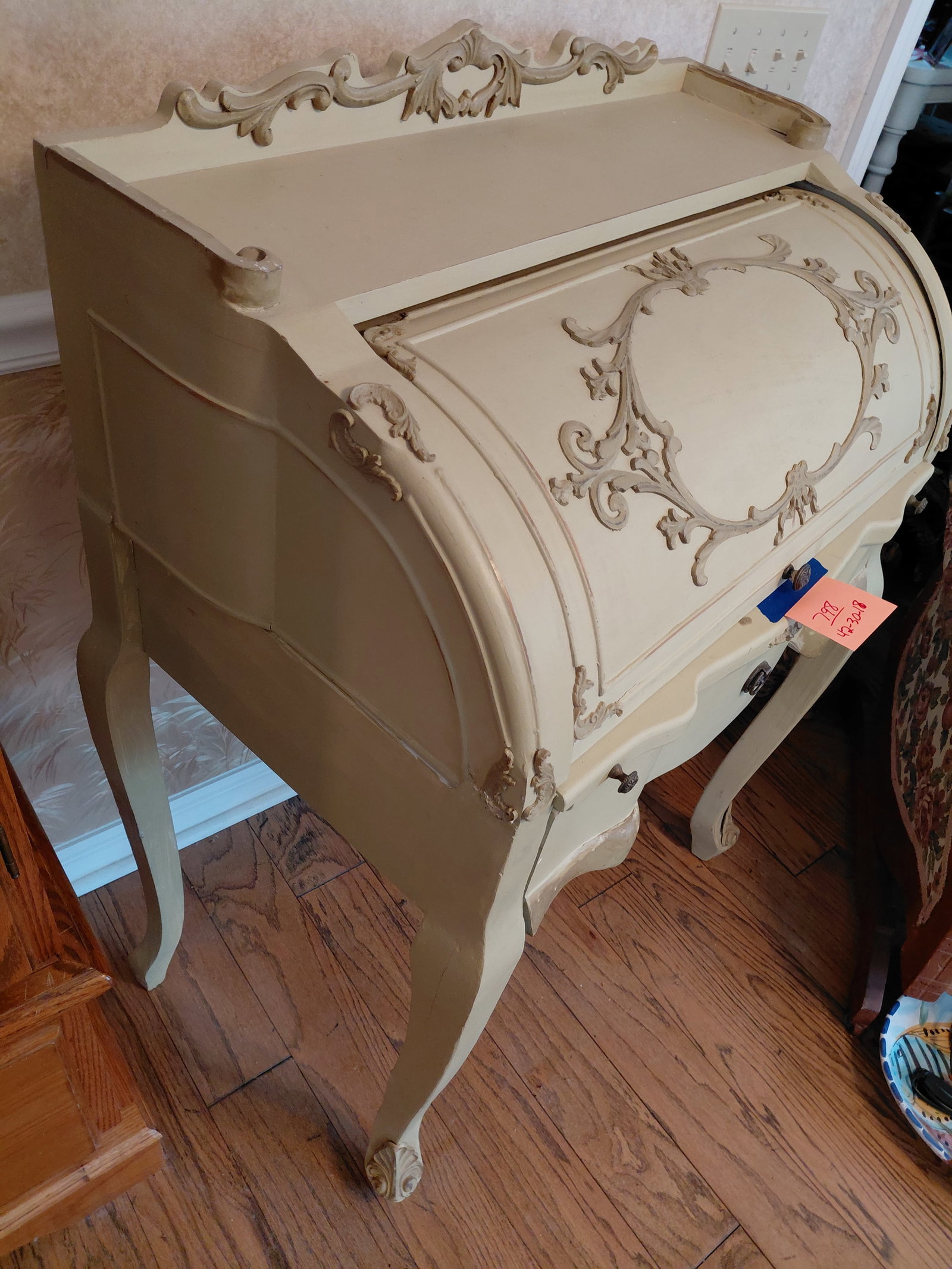 French Country RollTop Desk / Contemporary - 8