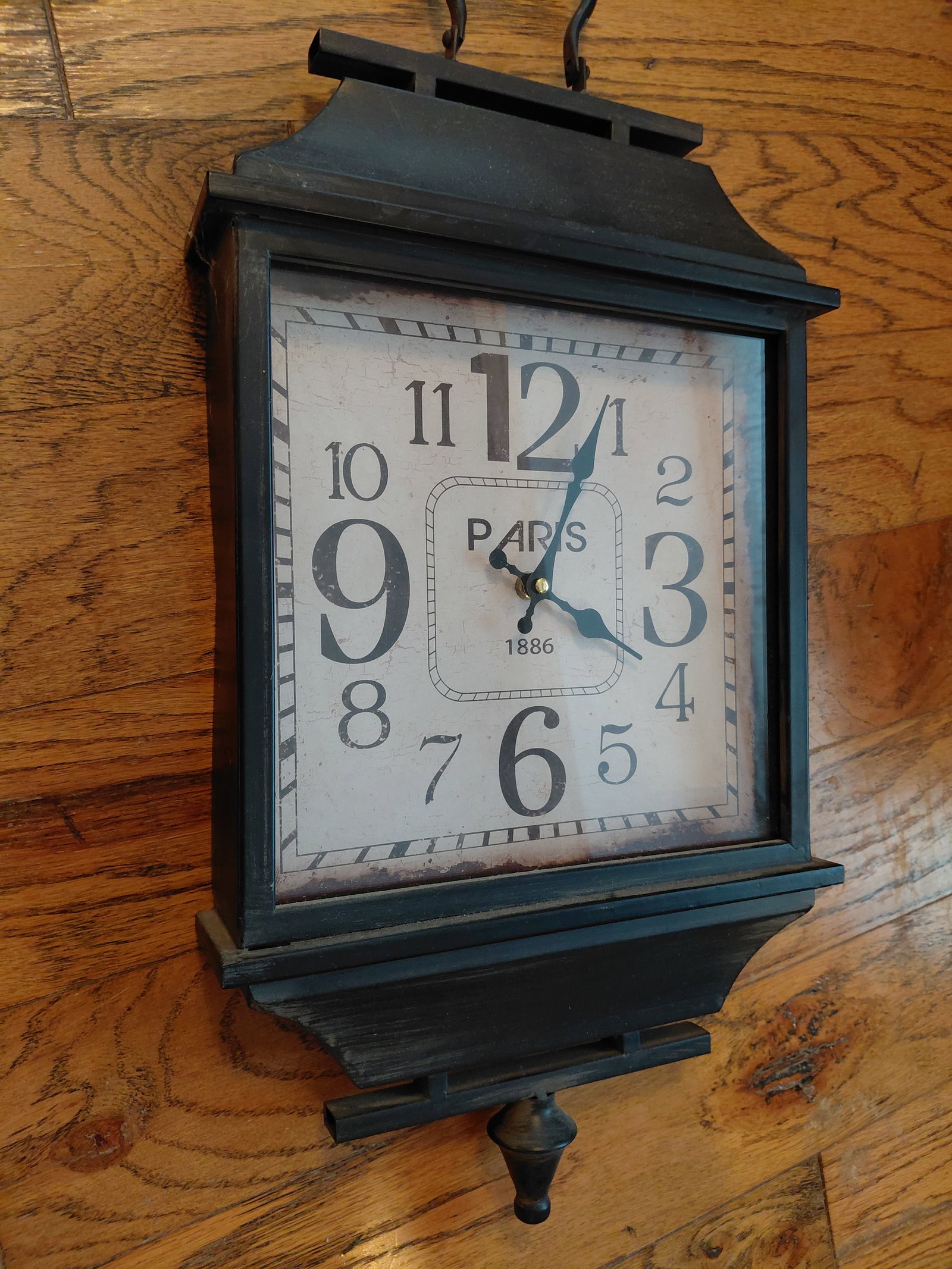 Metal Wall Clock / Untested - 3