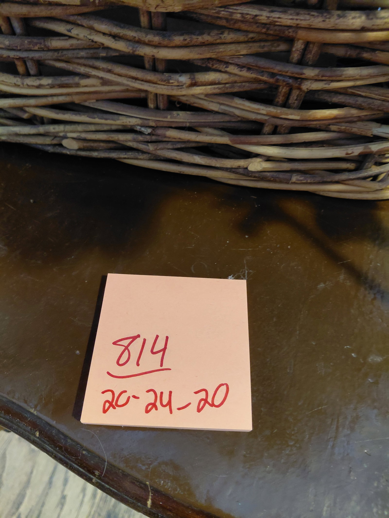 Large Floral Basket - 2
