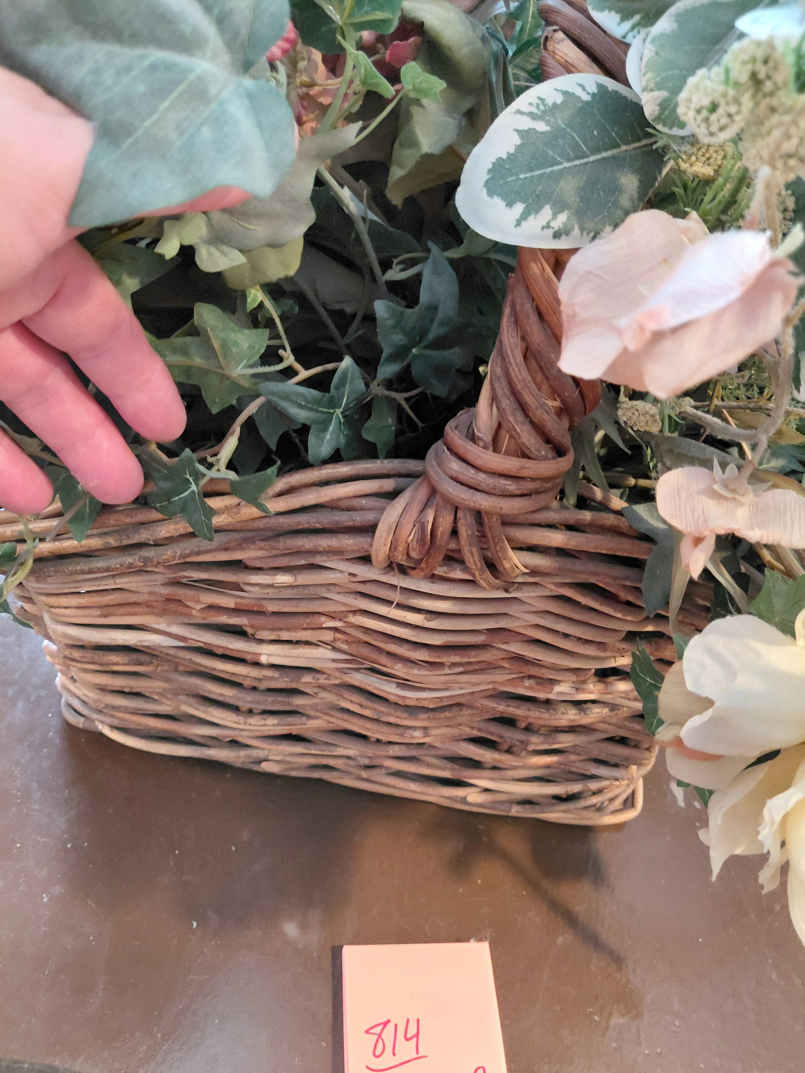 Large Floral Basket - 3