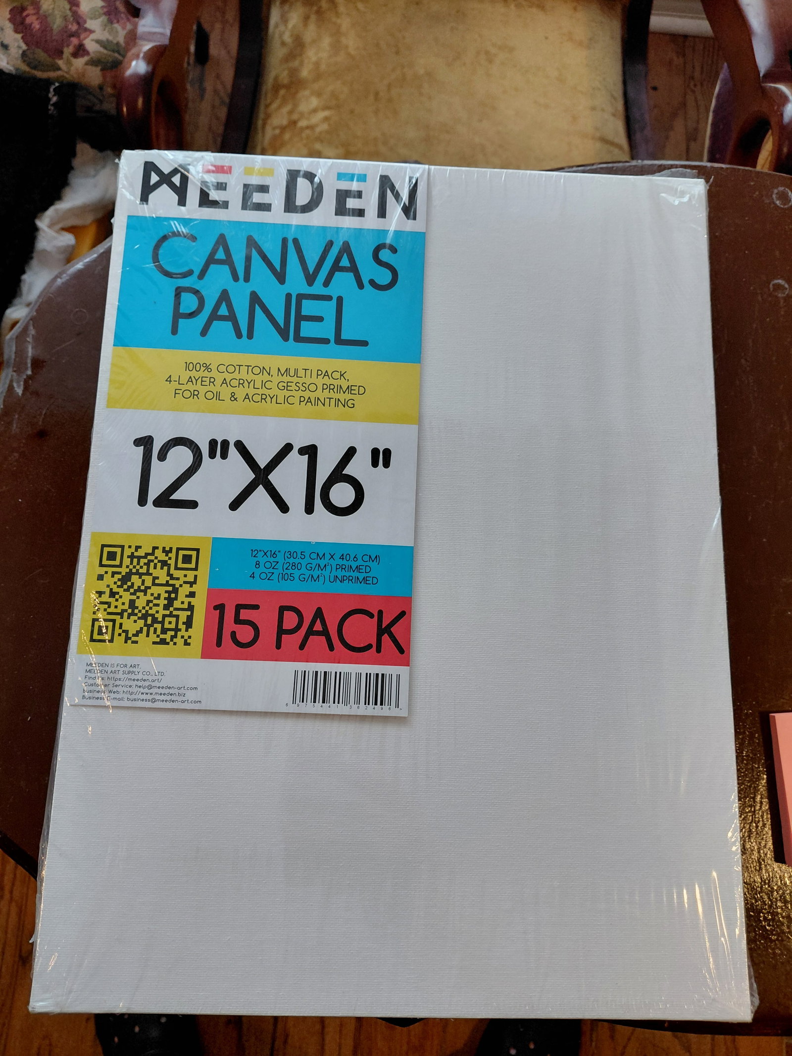 NEW Never opened 12x16 Canvas Panels 15 Pack (1 of 4)