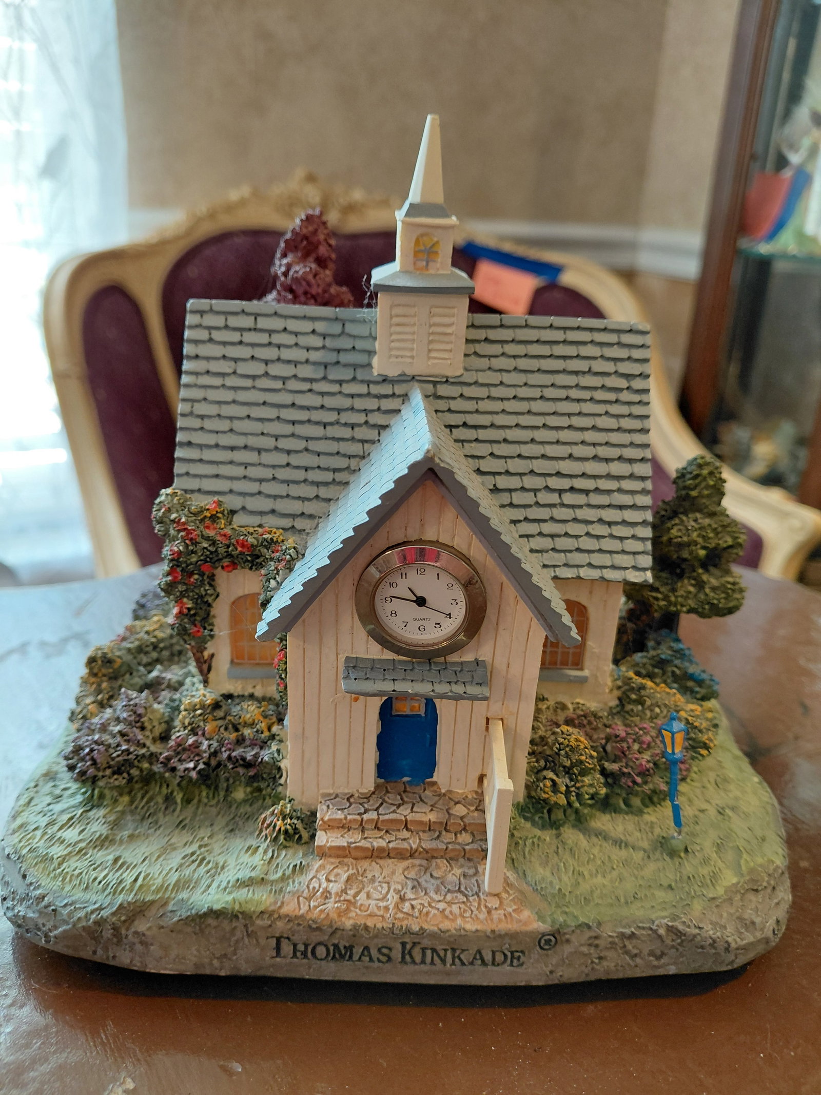 The Forest Chapel by Thomas Kinkade Light Up Figure / Untested (1 of 9)