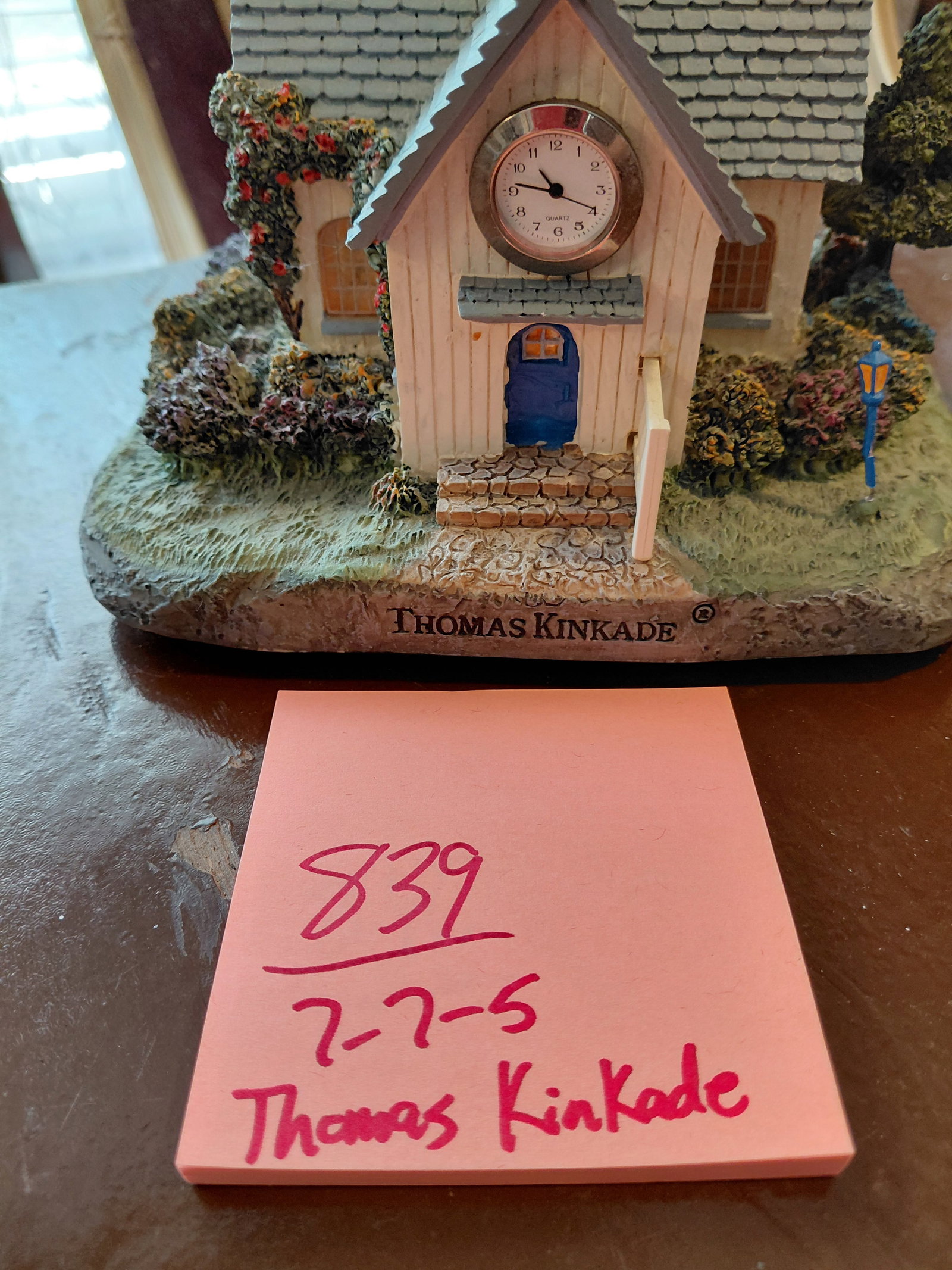 The Forest Chapel by Thomas Kinkade Light Up Figure / Untested - 2