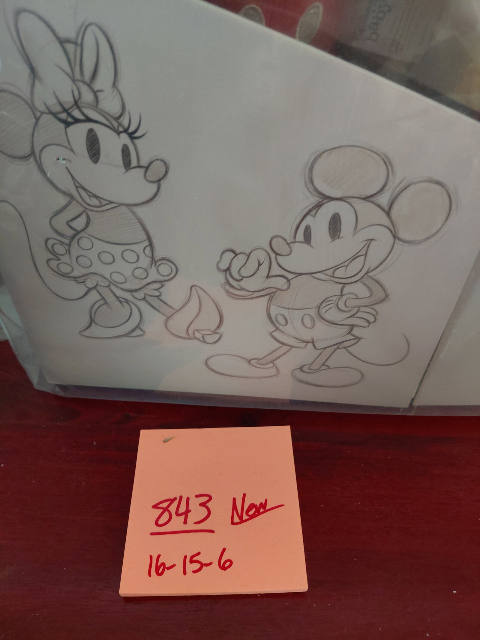 NEW Never Opened Disney Mickey & Minnie Plush Character Gift Set - 2