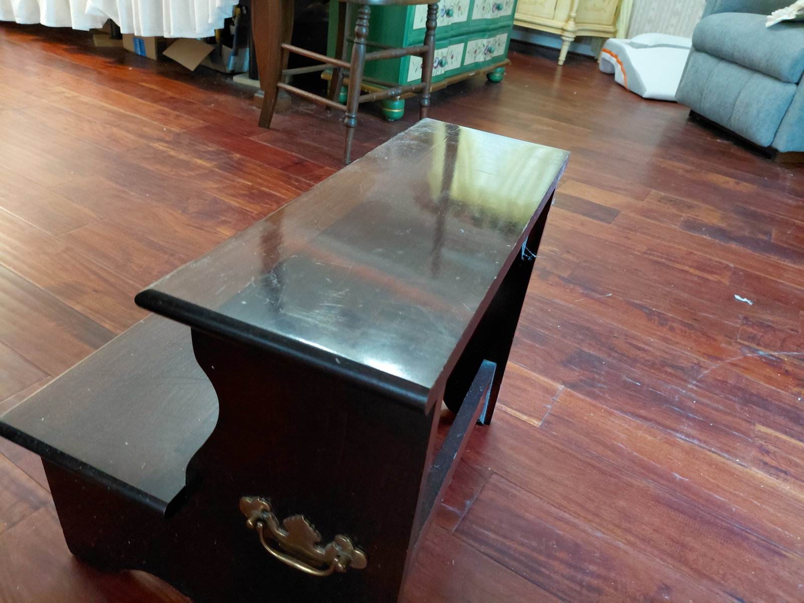 Wood Step Stool For Bed - 6