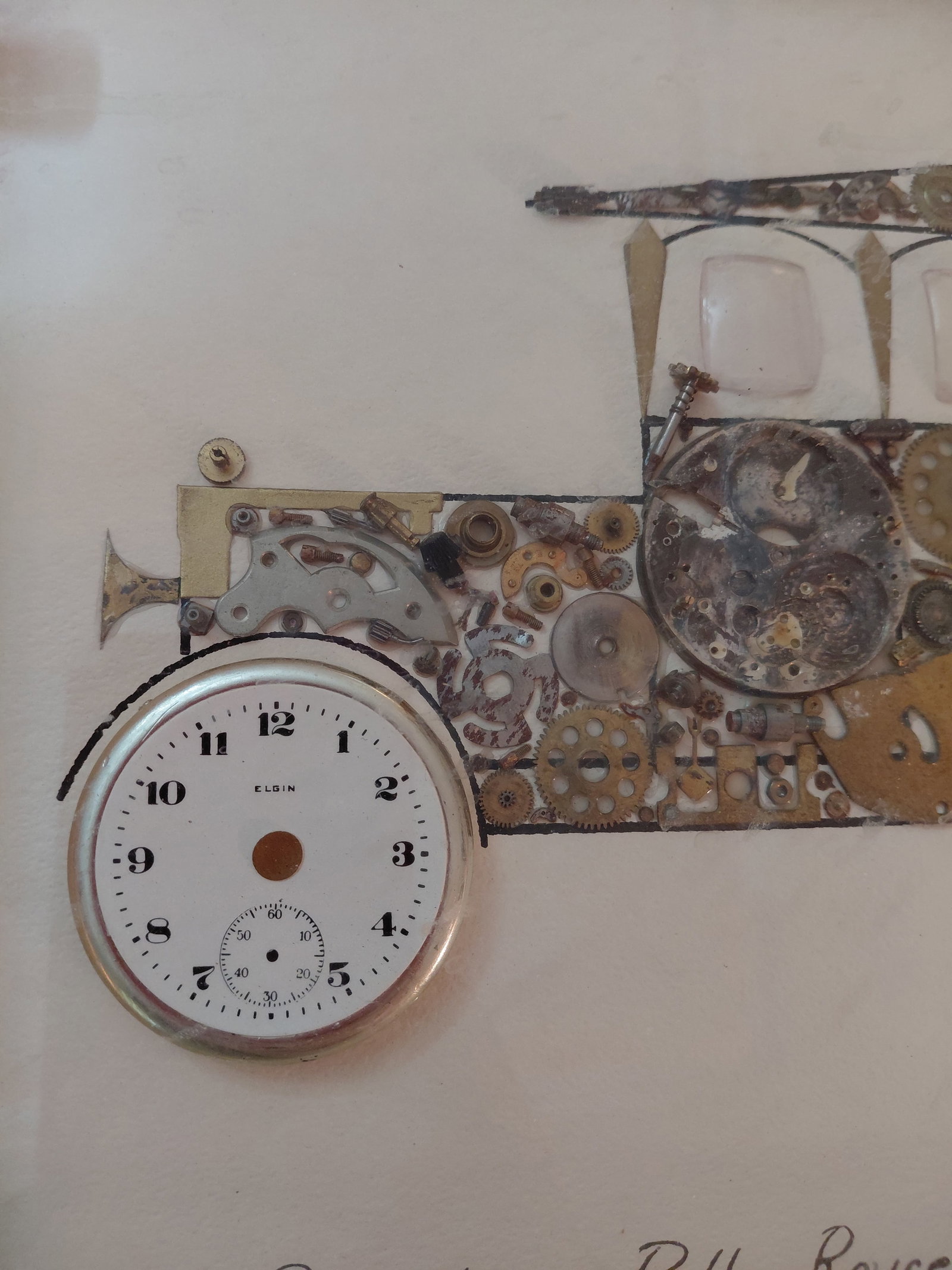 Unique Watch Artwork 1909 Phantom Rolls Royce - 3