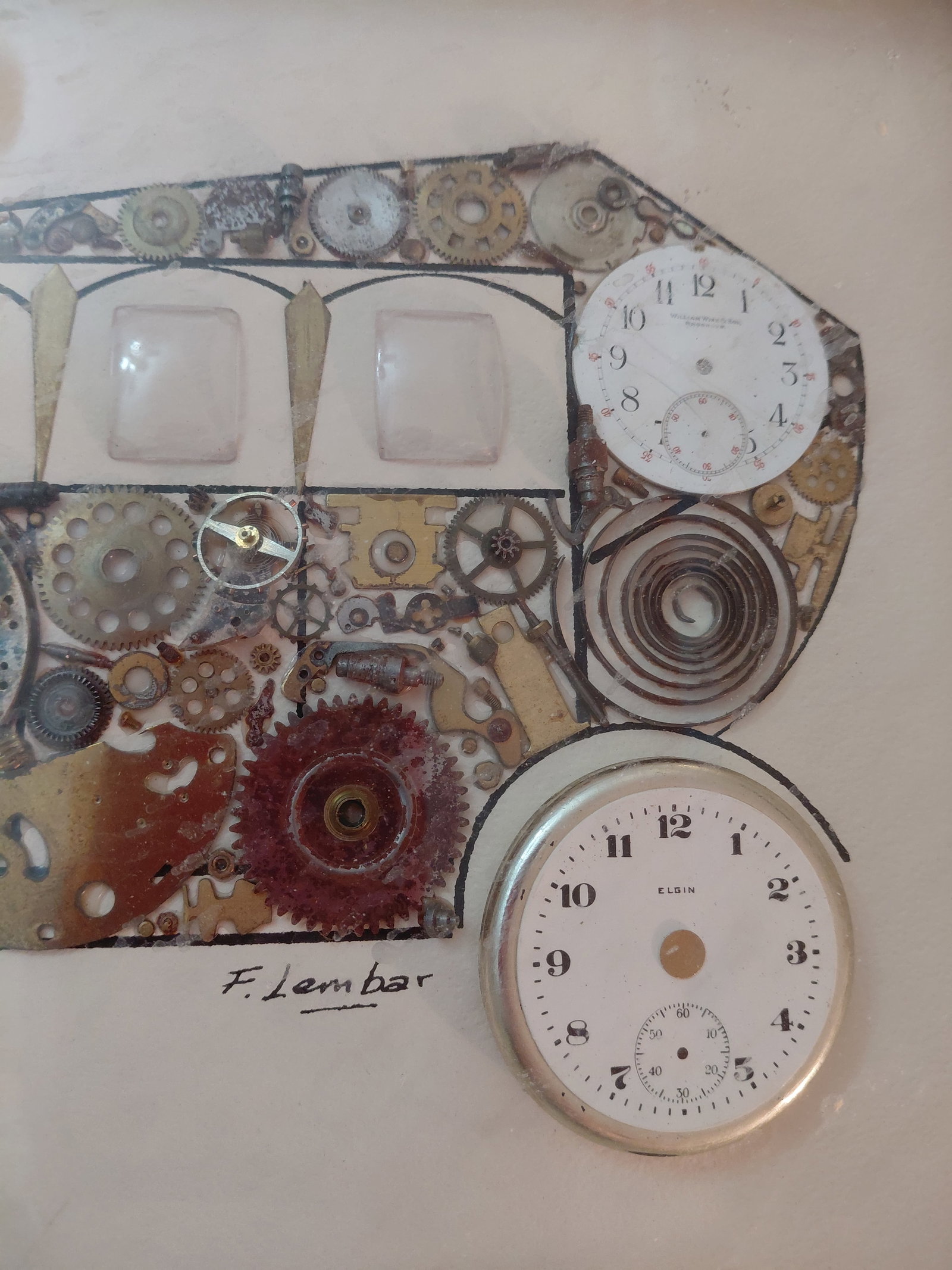 Unique Watch Artwork 1909 Phantom Rolls Royce - 5