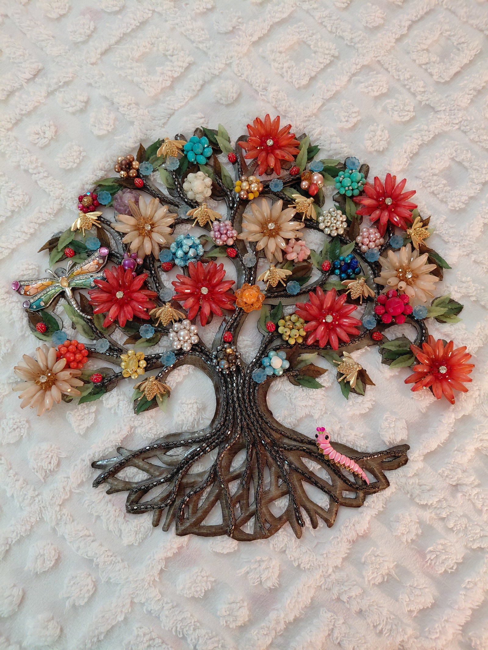 Unusual Vintage Costume Jewelry Art Work (1 of 8)