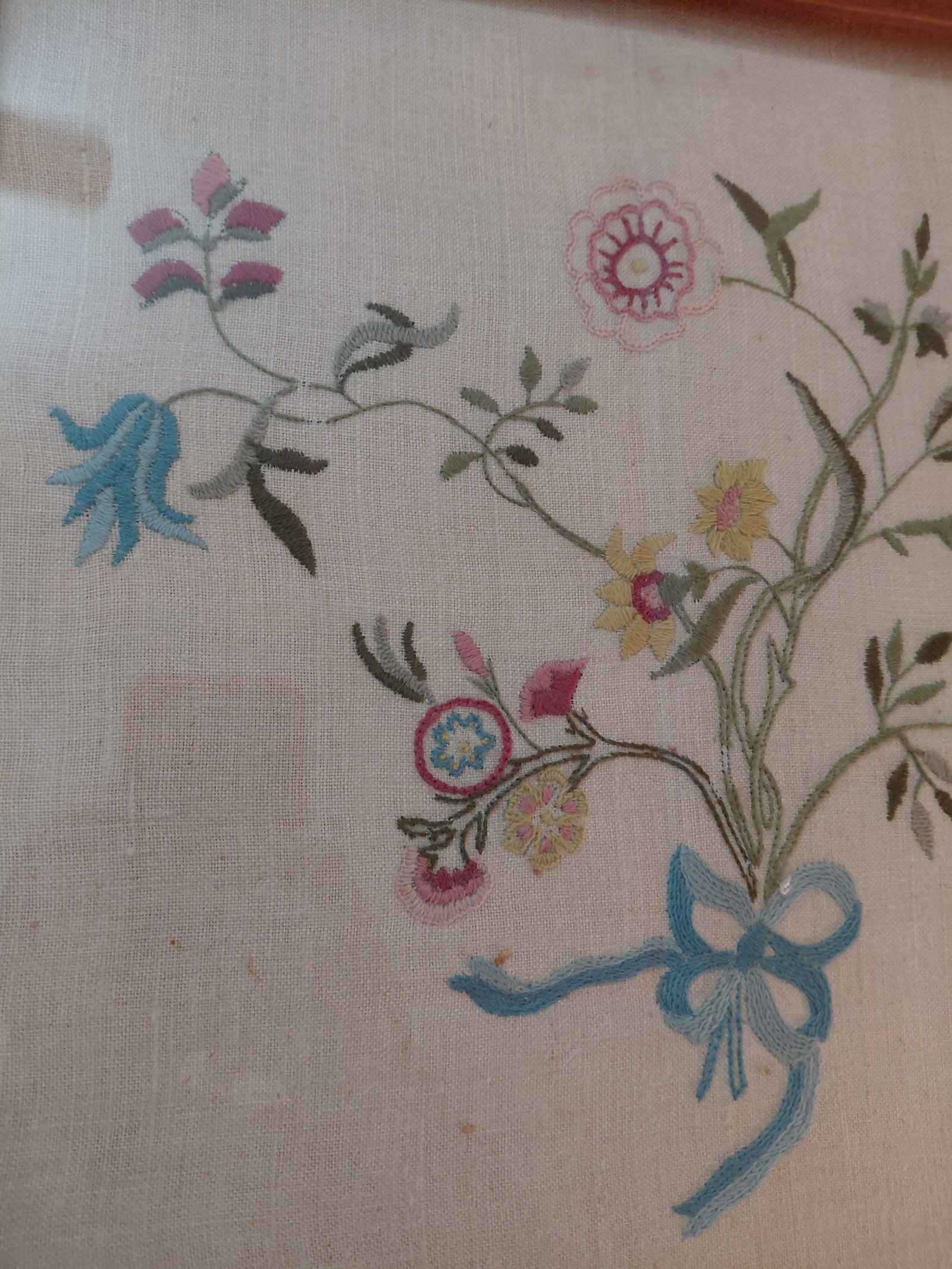 Vintage Frame Embroidery Artwork - 3