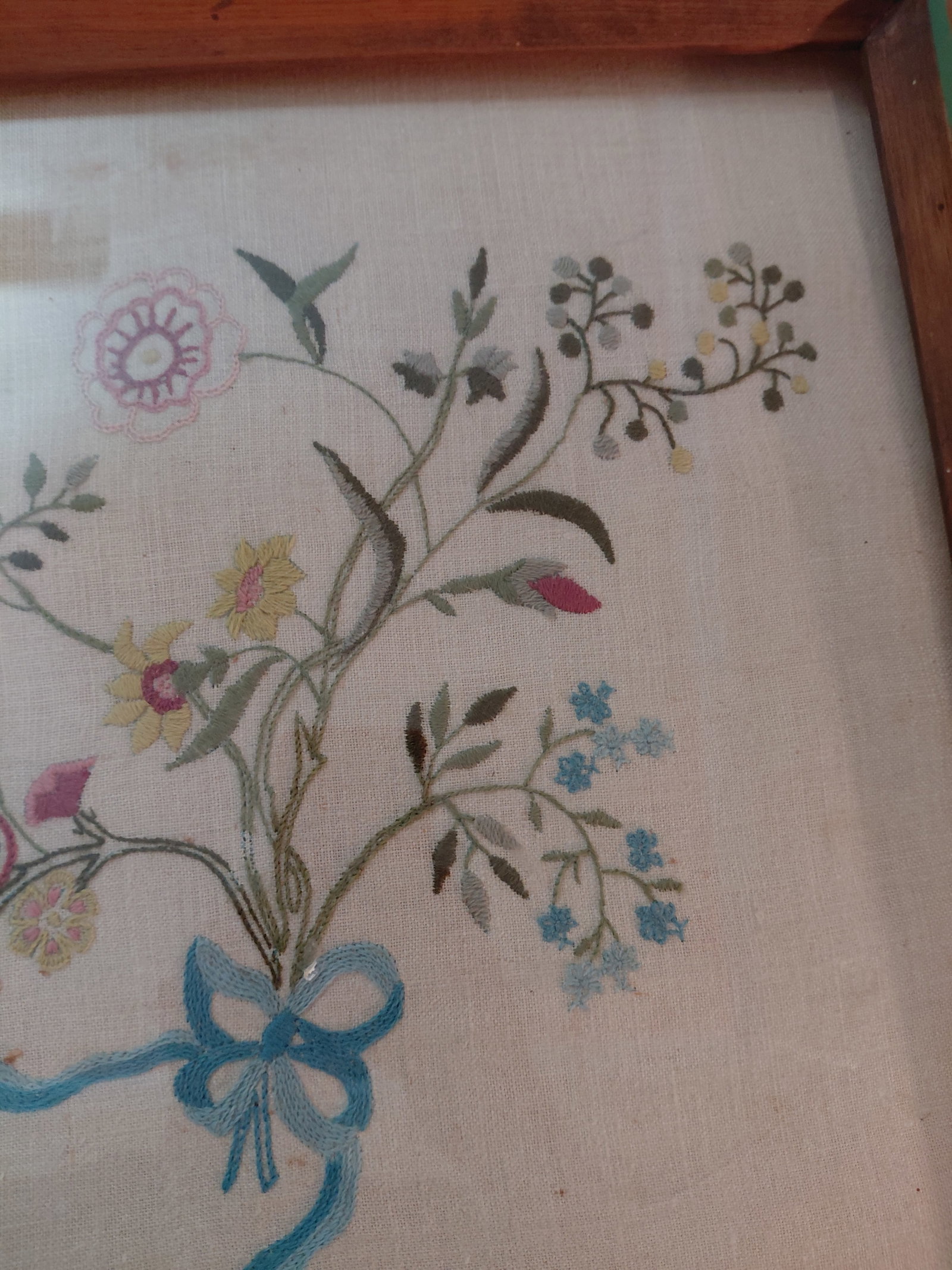 Vintage Frame Embroidery Artwork - 4