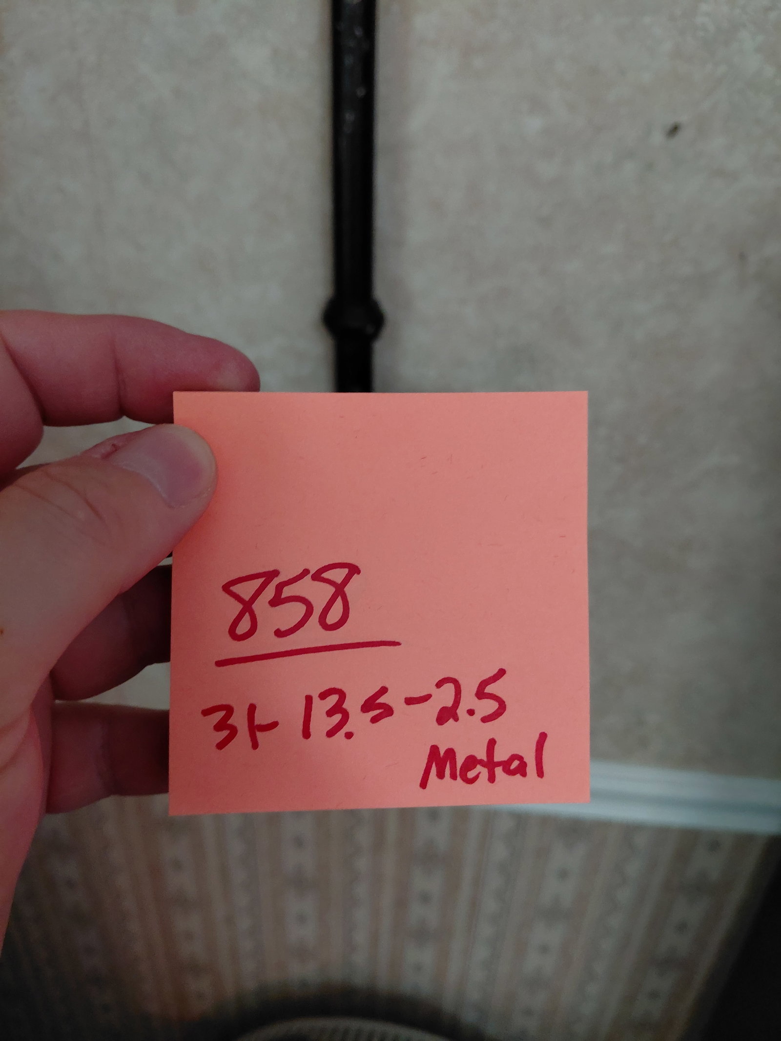 Large Metal Key Clock - 2