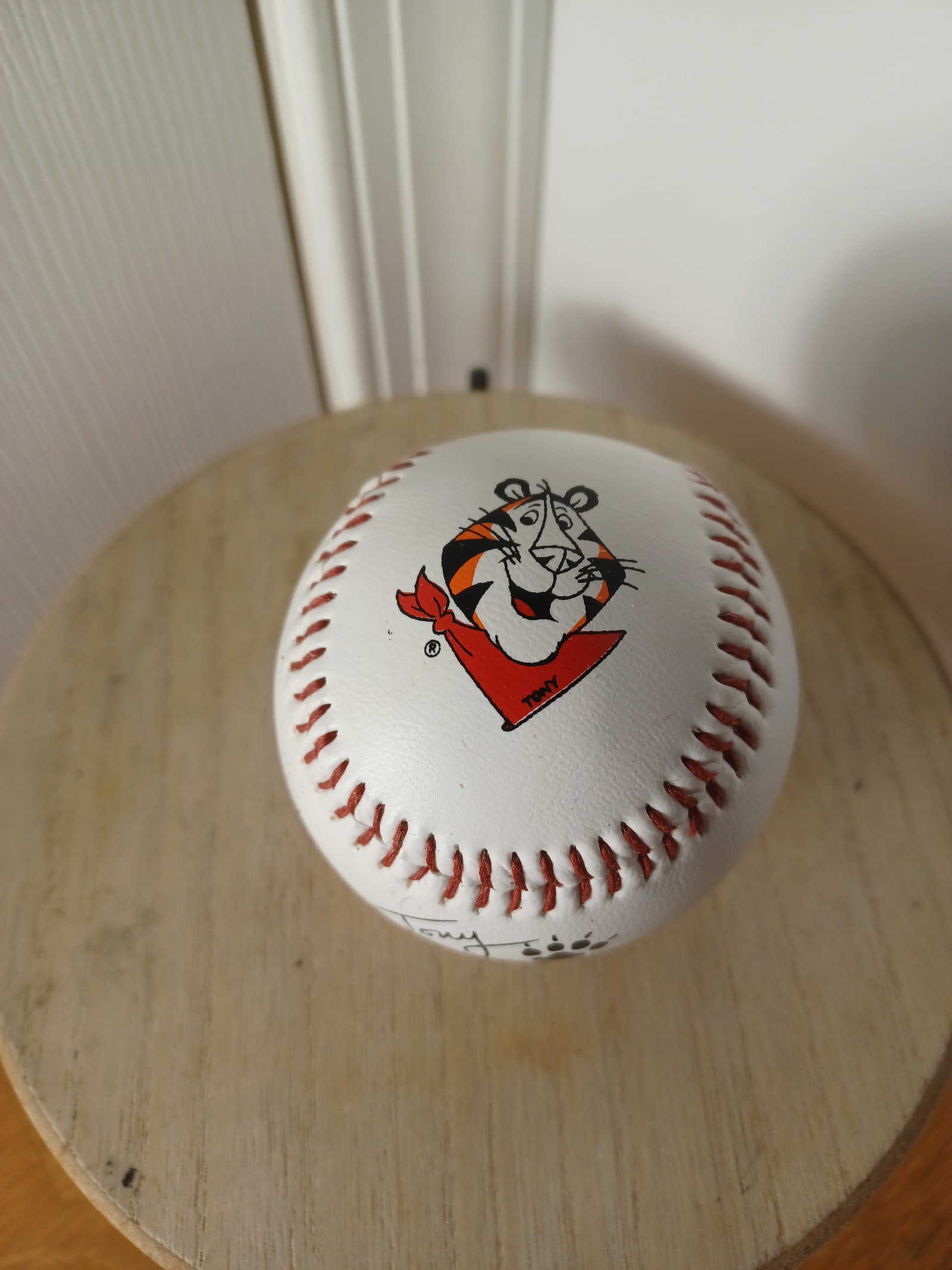 Kellogs Tony The Tiger Autographed Baseball (1 of 4)