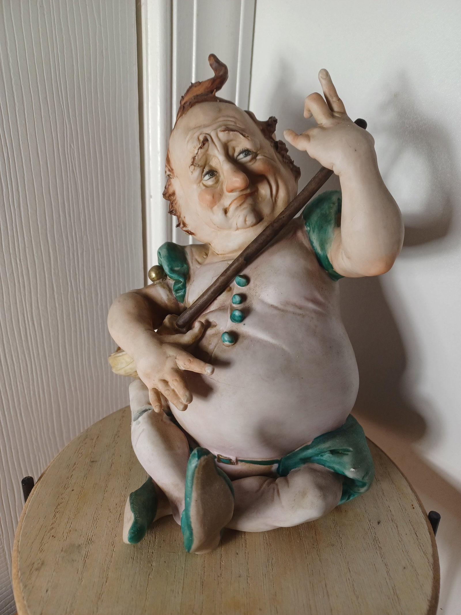 Vintage Capodimonte Giuseppe Cappe Figure / Condition Issue as seen (1 of 11)
