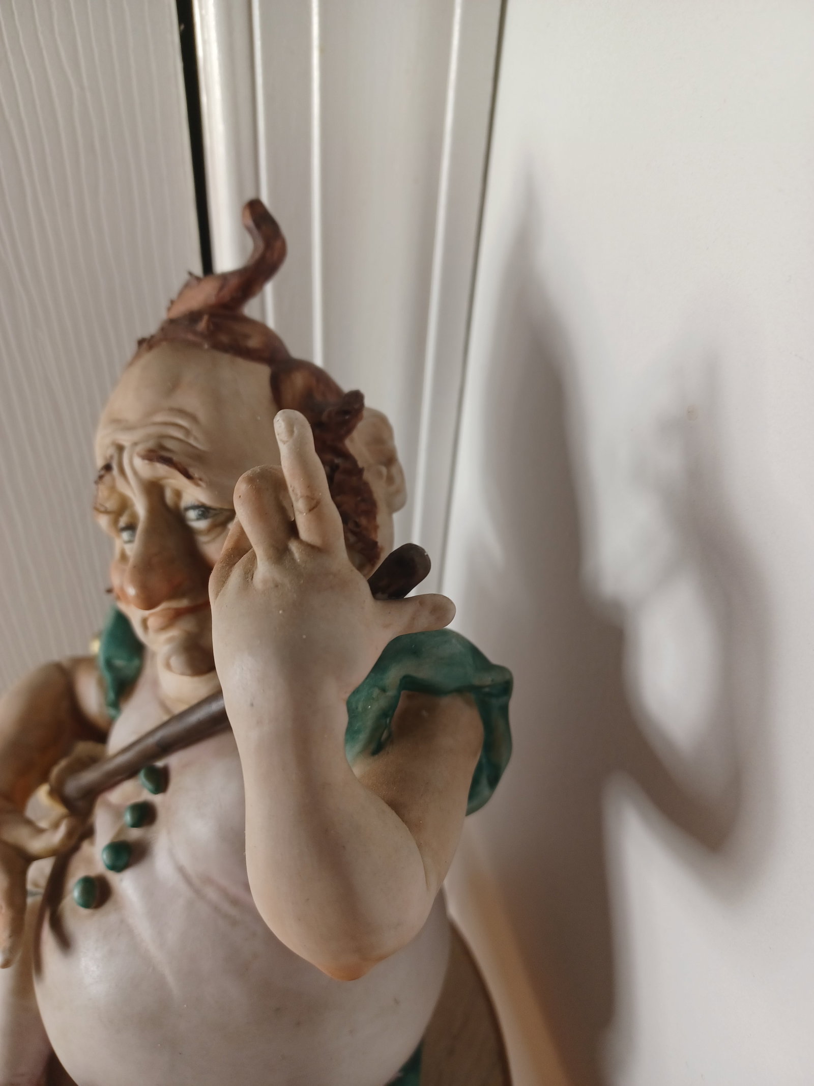 Vintage Capodimonte Giuseppe Cappe Figure / Condition Issue as seen - 5
