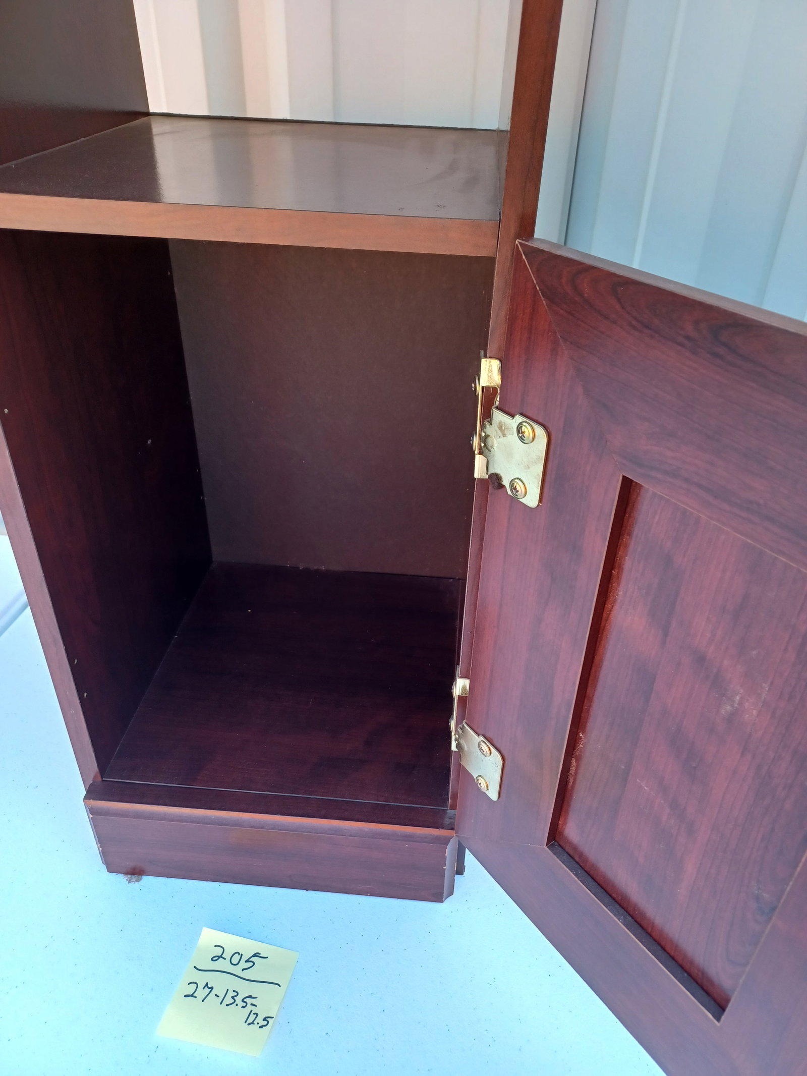 Mahogany Finish Night Stand - 3