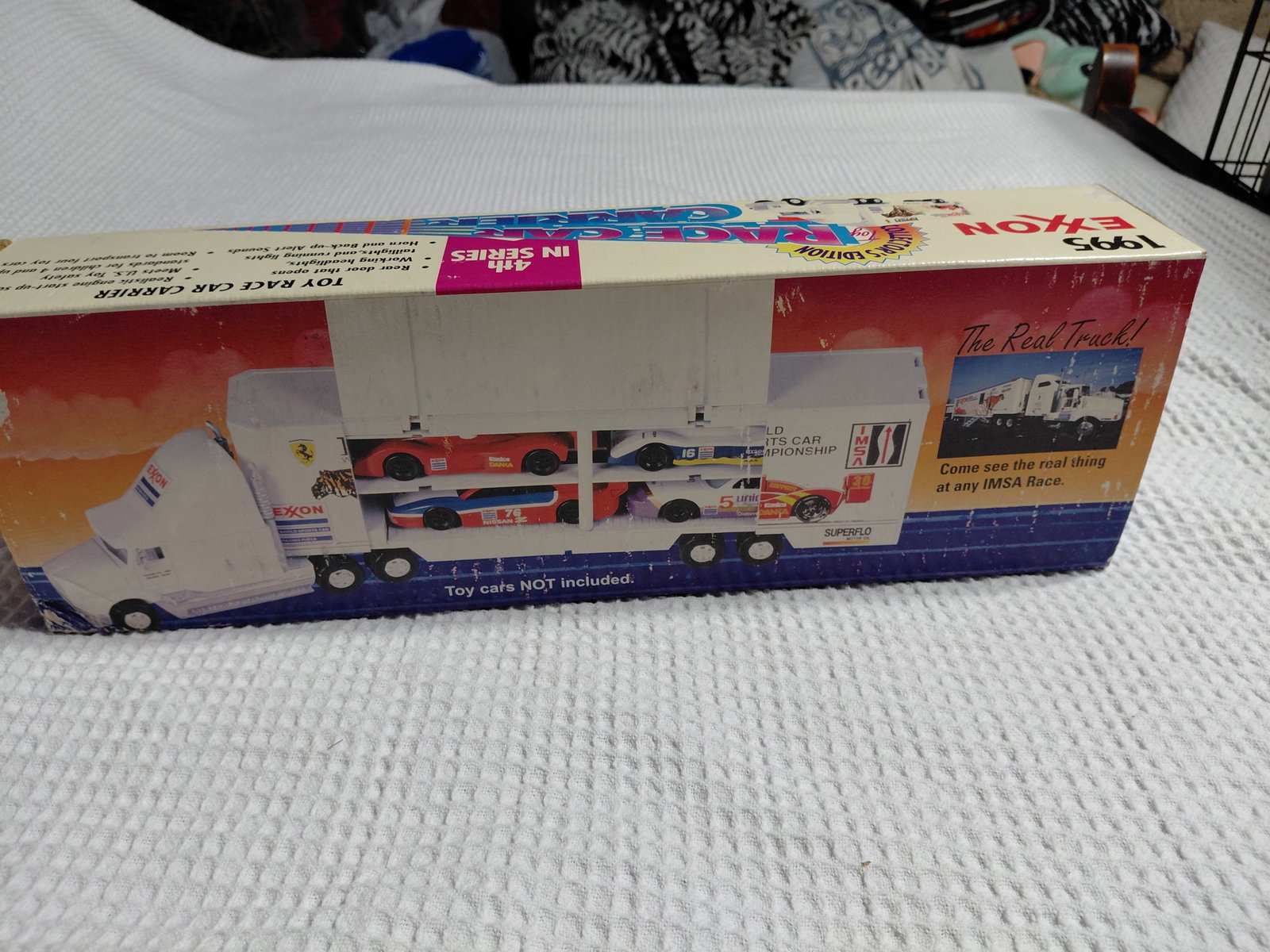 Exxon 1995 Ferrari Racing Car Carrier / Oriinal Box - 6