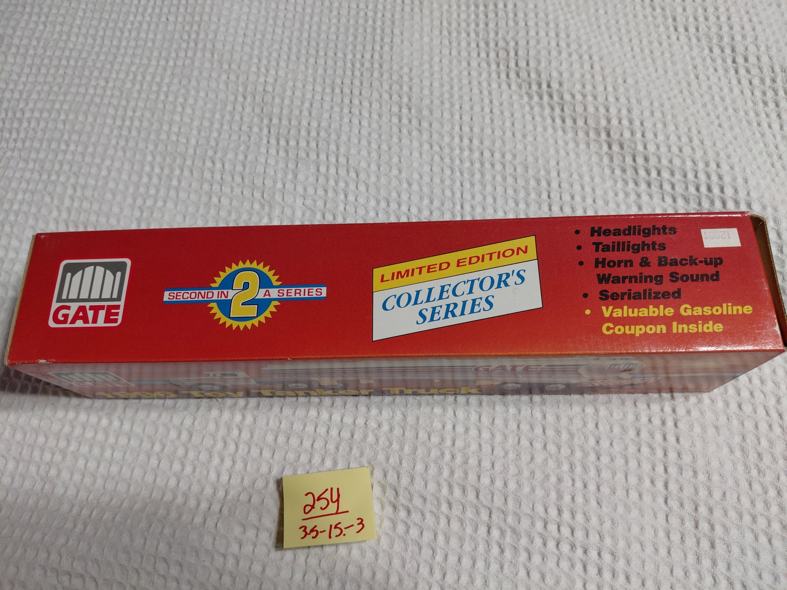 Gate 1996 Toy Tanker Truck Original Box Unopened and sealed - 5