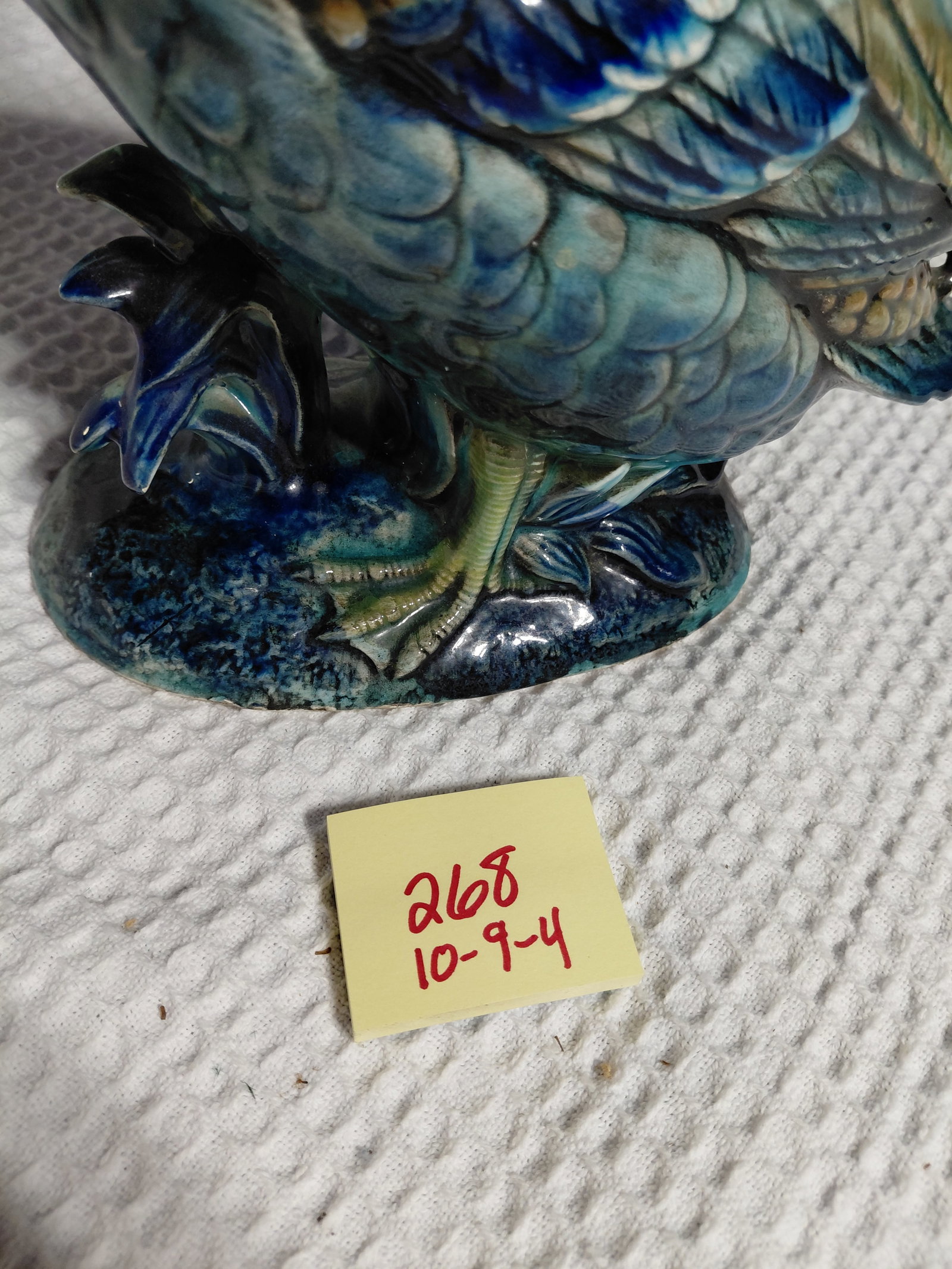 Large Vintage Beautiful Duck Statue - 2