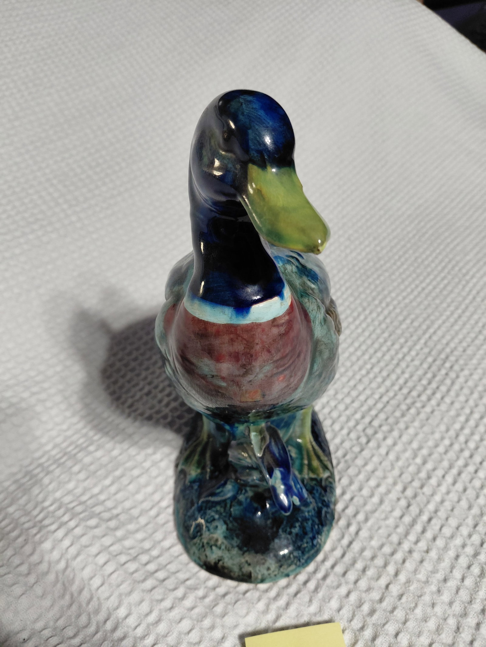 Large Vintage Beautiful Duck Statue - 4