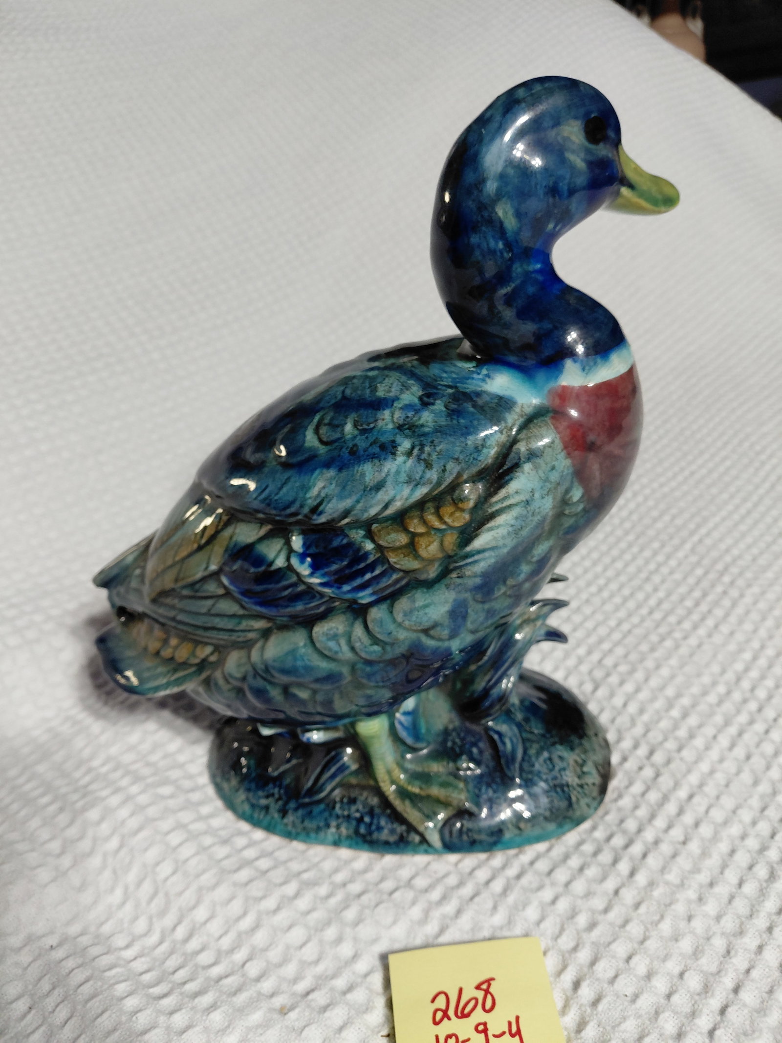 Large Vintage Beautiful Duck Statue - 5