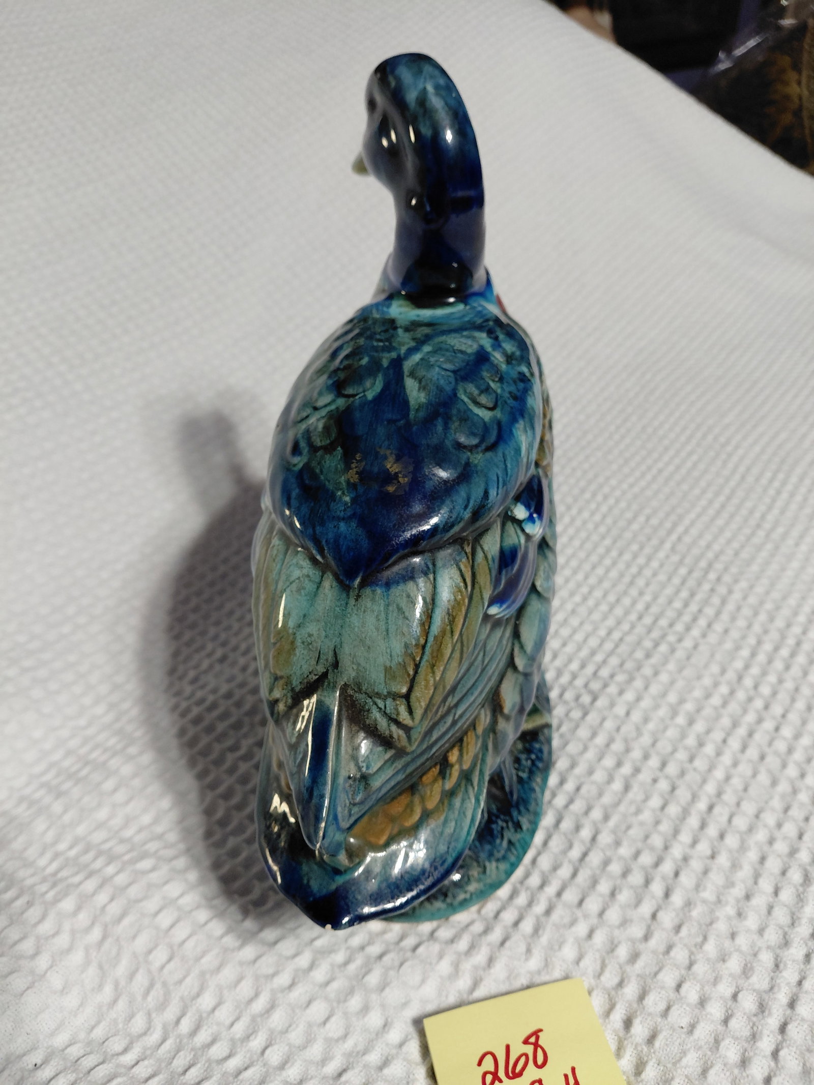 Large Vintage Beautiful Duck Statue - 6