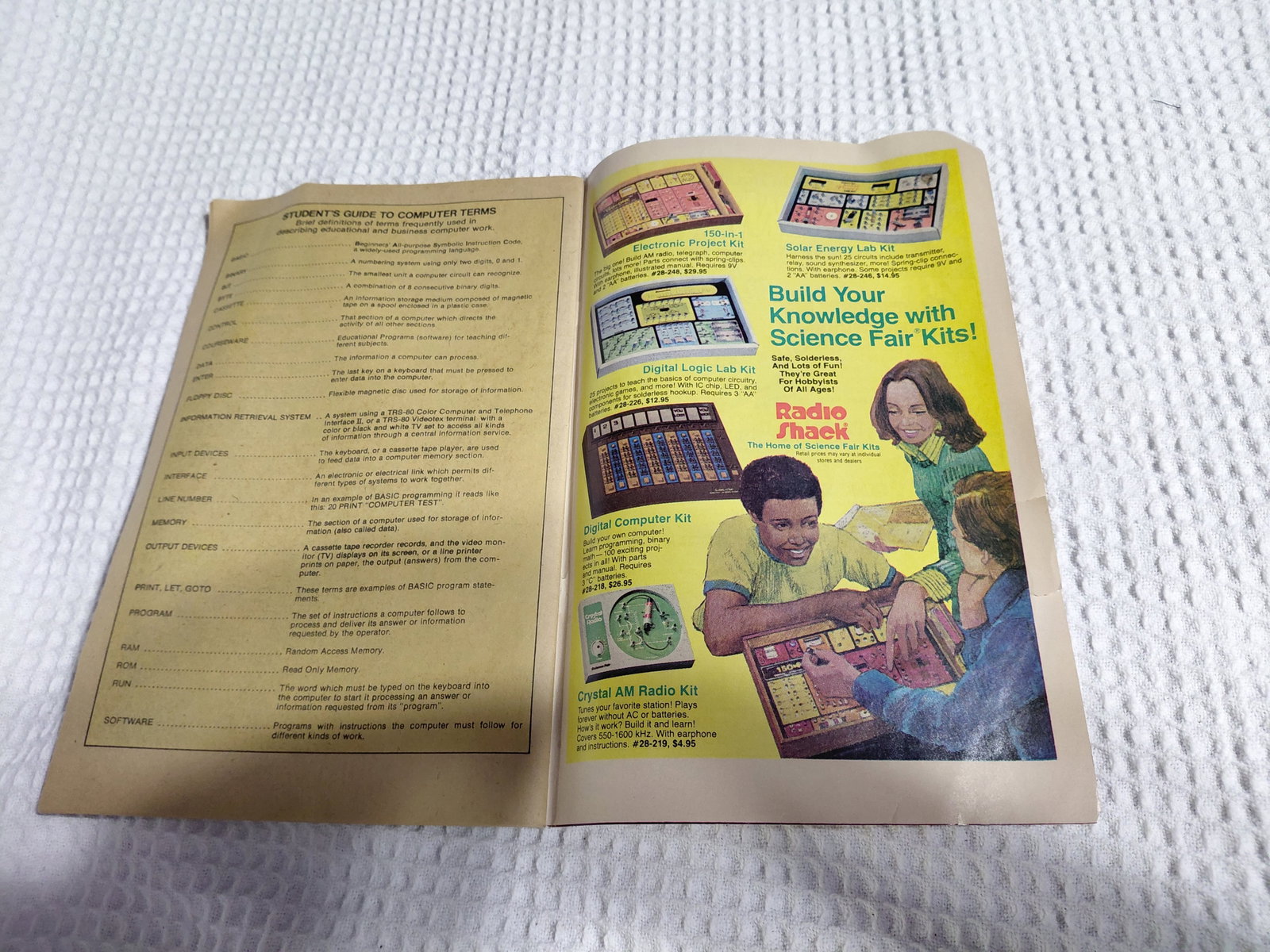 Vintage Superman Comic / Radio Shack Promo / As seen - 10
