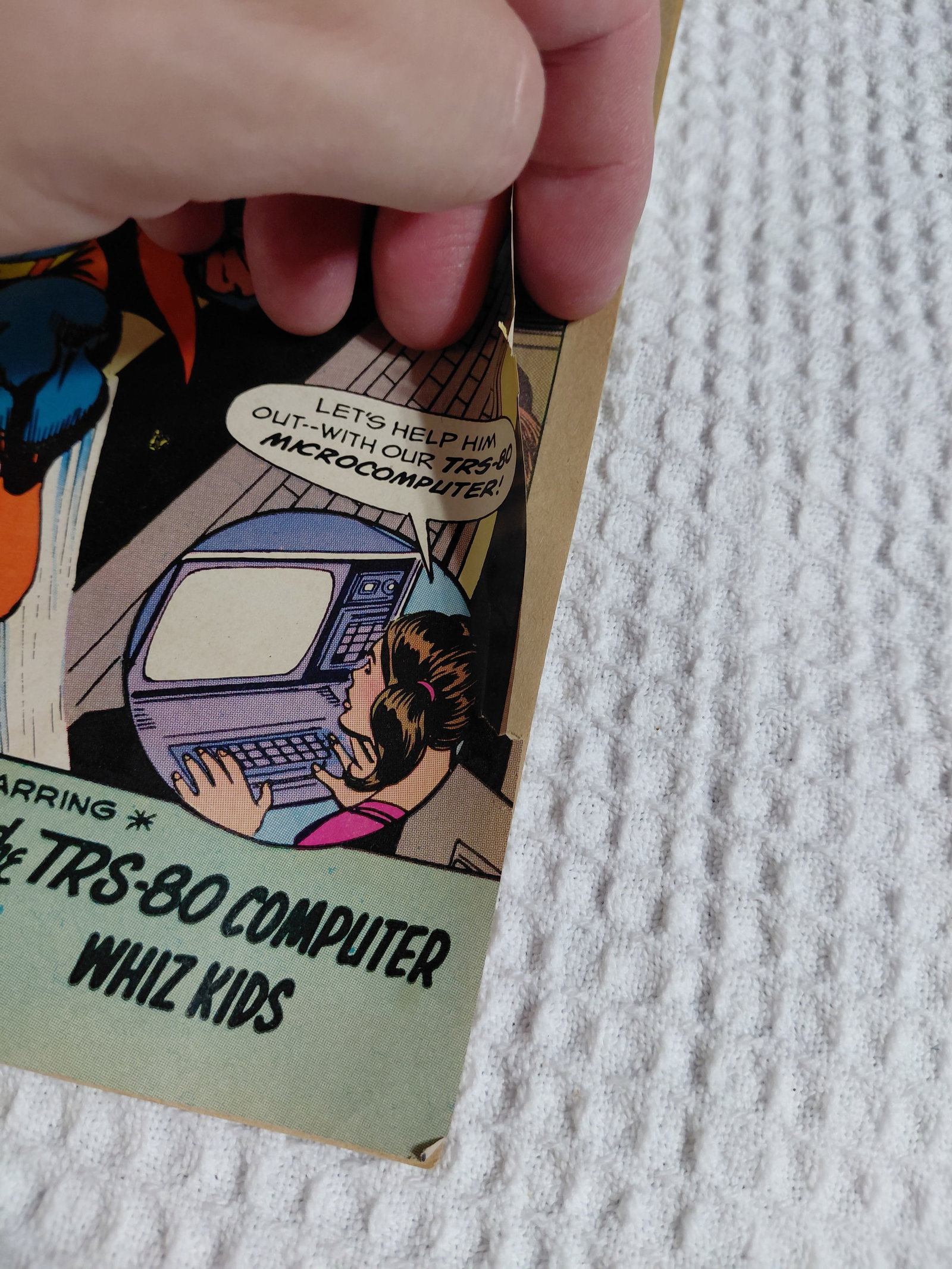 Vintage Superman Comic / Radio Shack Promo / As seen - 4