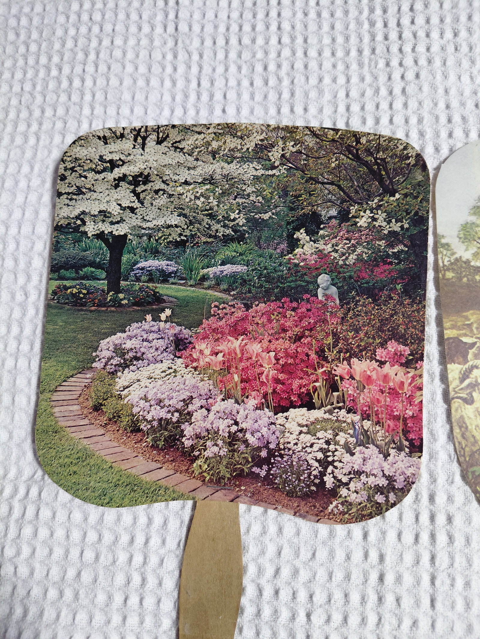 Pair of Vintage Advertising Fans - 4
