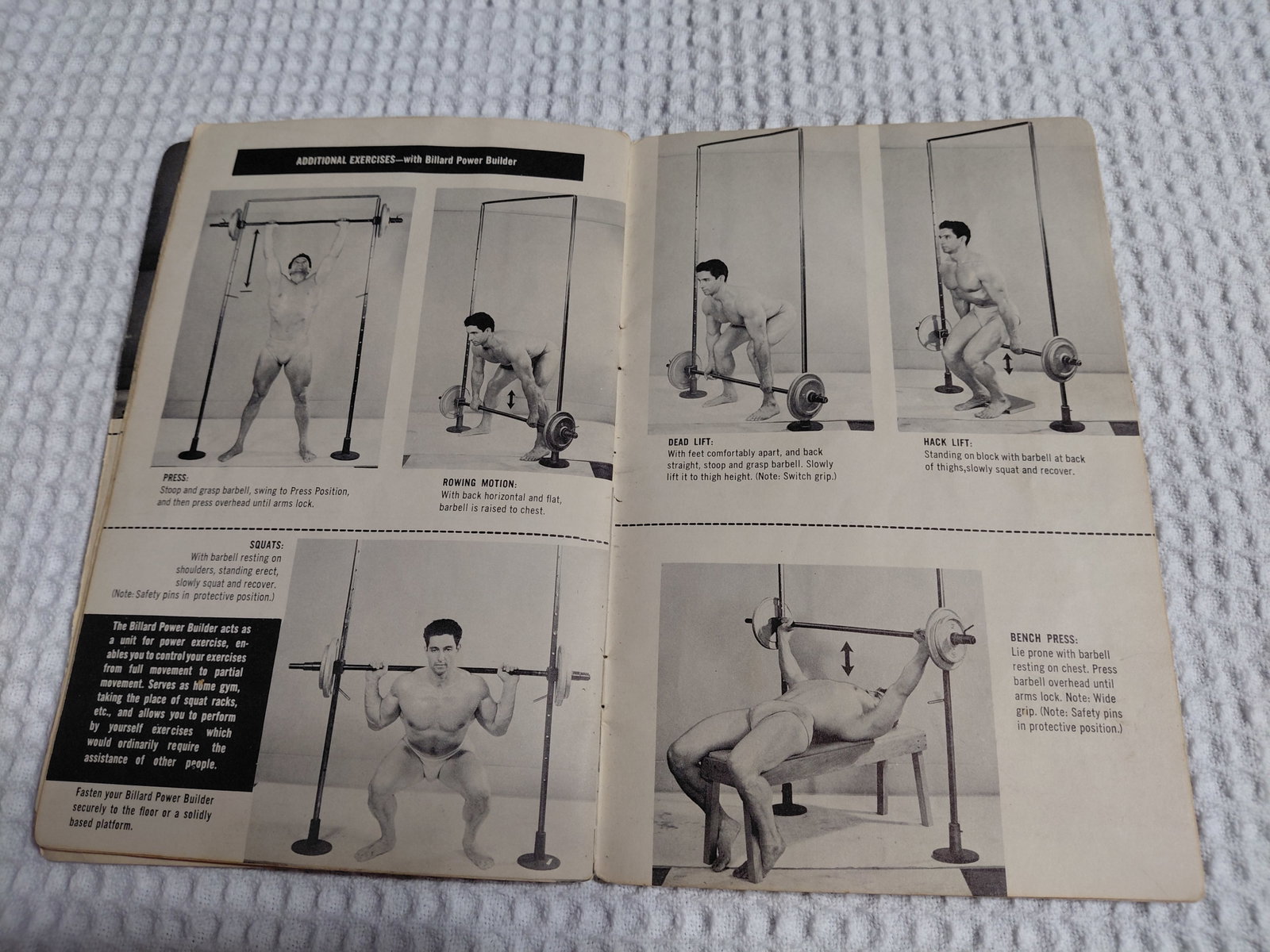 Mid Century Golden Triumph Training Course by Billiard Barbell Company / as seen - 7