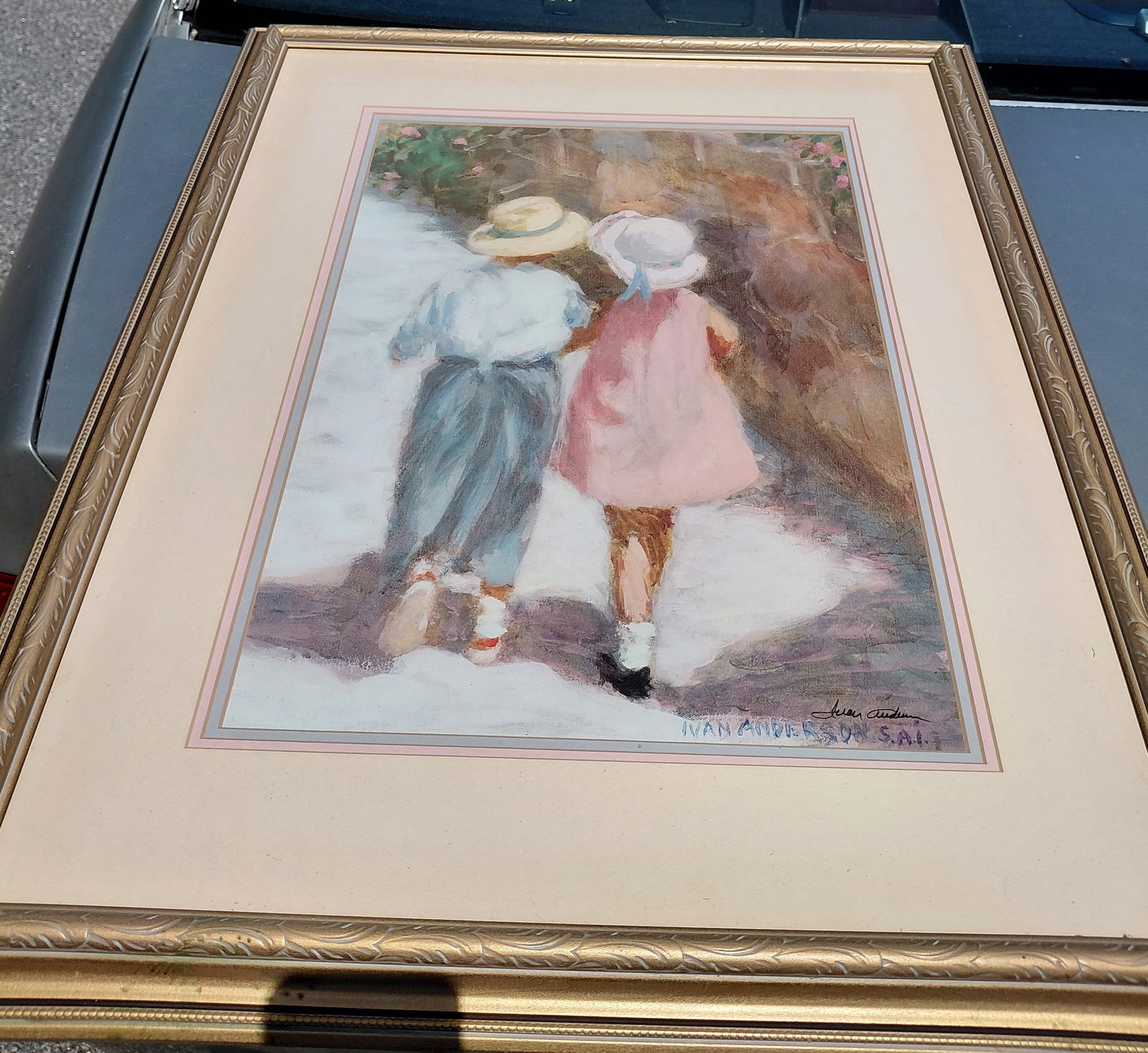 Framed Print / Secrets by Ivan Anderson, Artist Signed