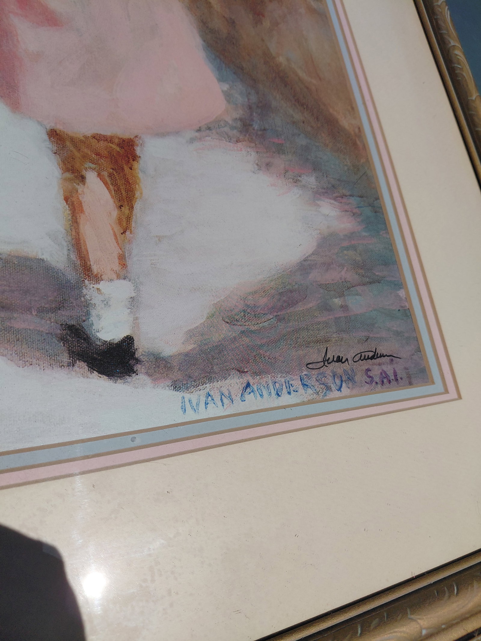 Framed Print / Secrets by Ivan Anderson, Artist Signed - 3
