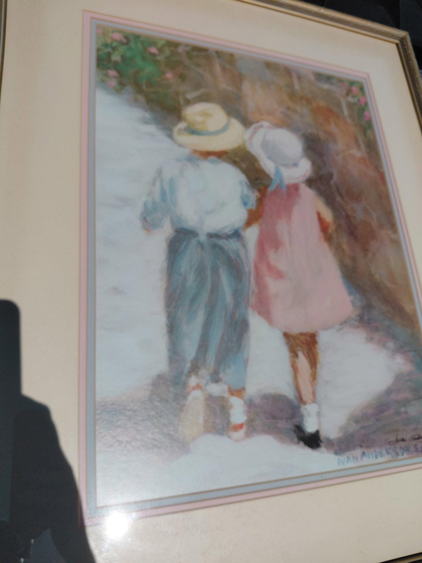 Framed Print / Secrets by Ivan Anderson, Artist Signed - 4
