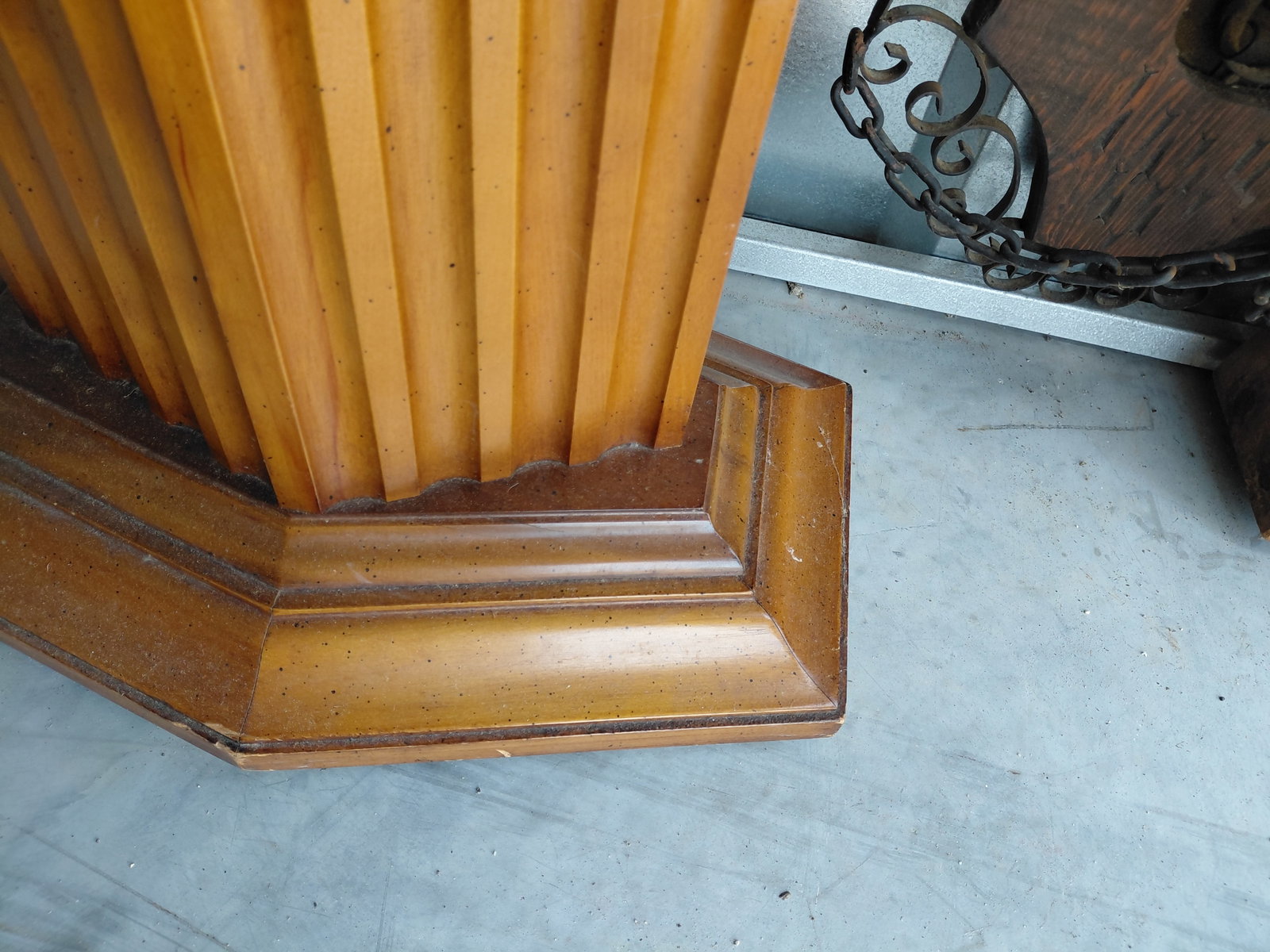Vintage Mid Century Marble Top Table - 5