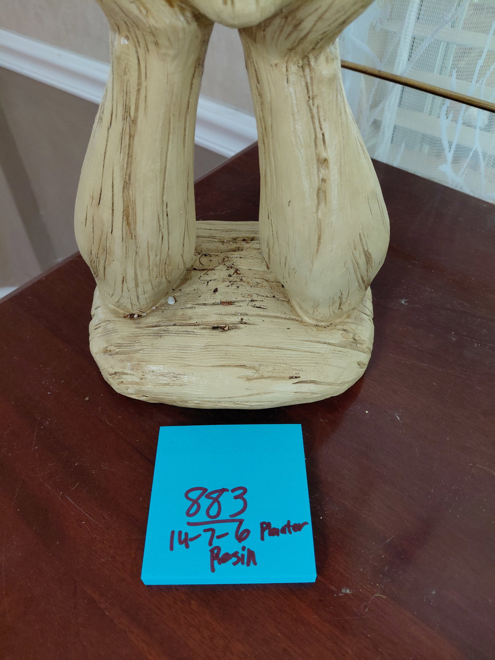 Unique Gead Planter / Vase / Resin - 2