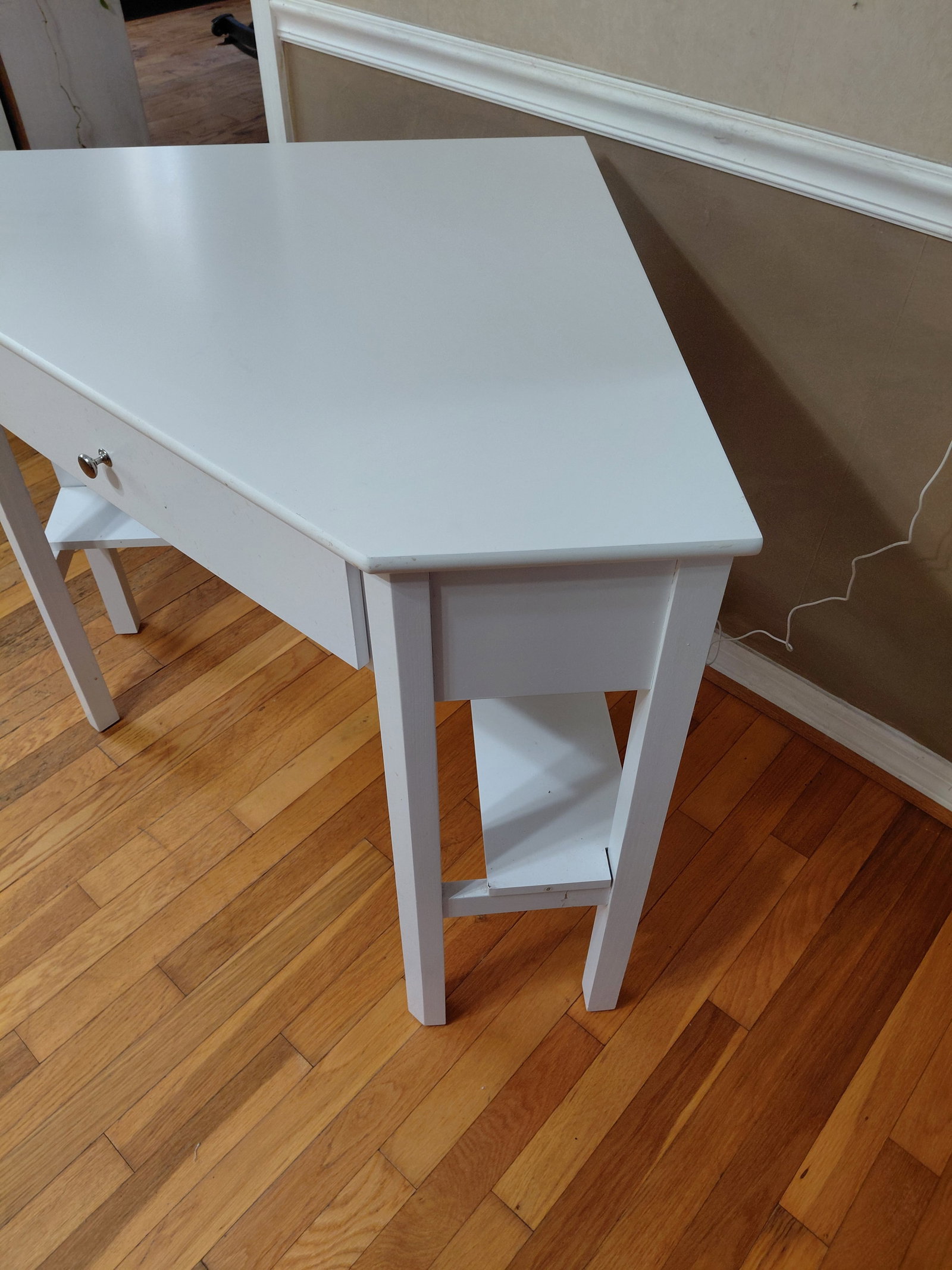 White Corner Desk - 4