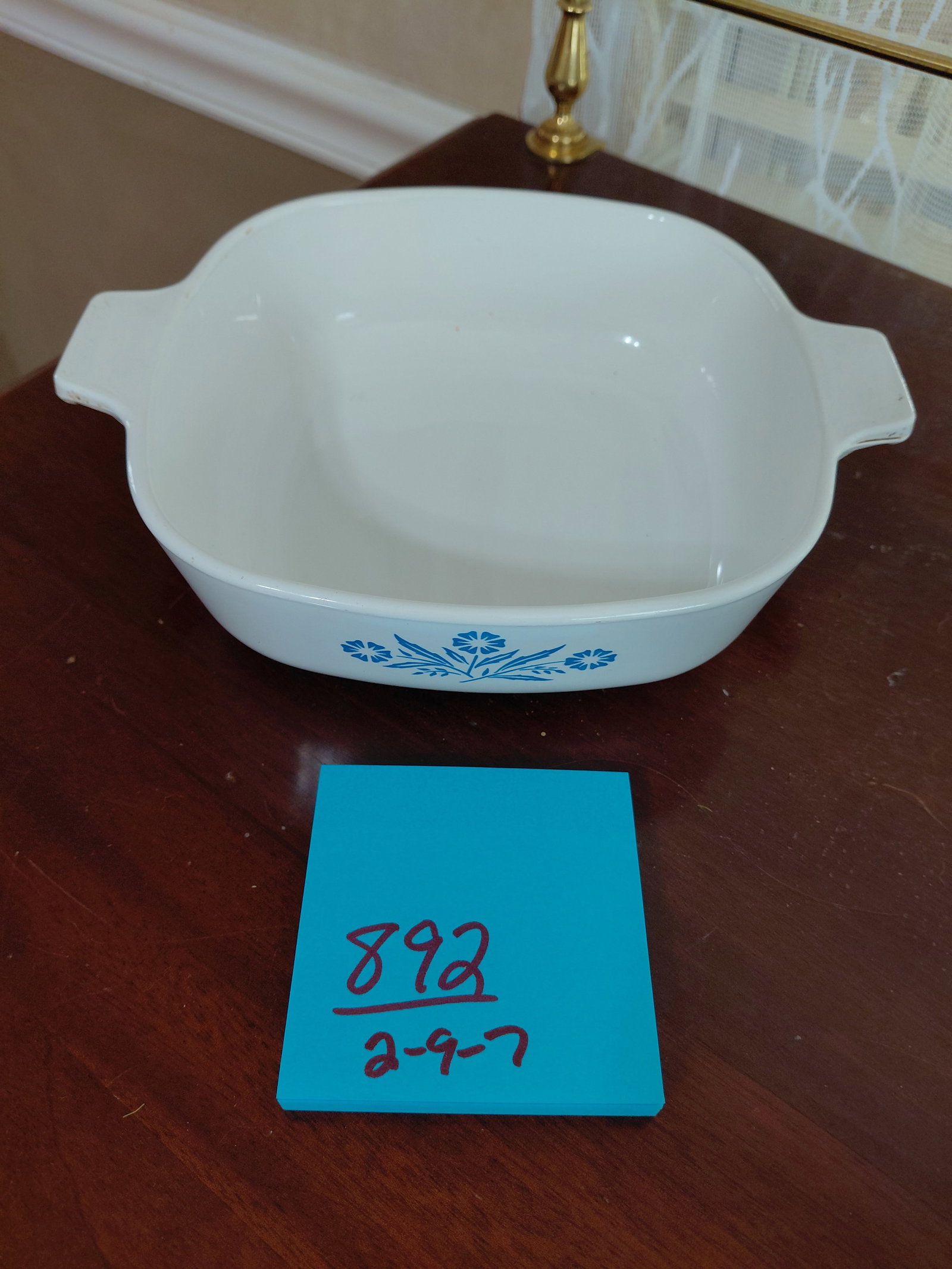 Corning Ware P-1-B / 1 Quart Casserole - 2
