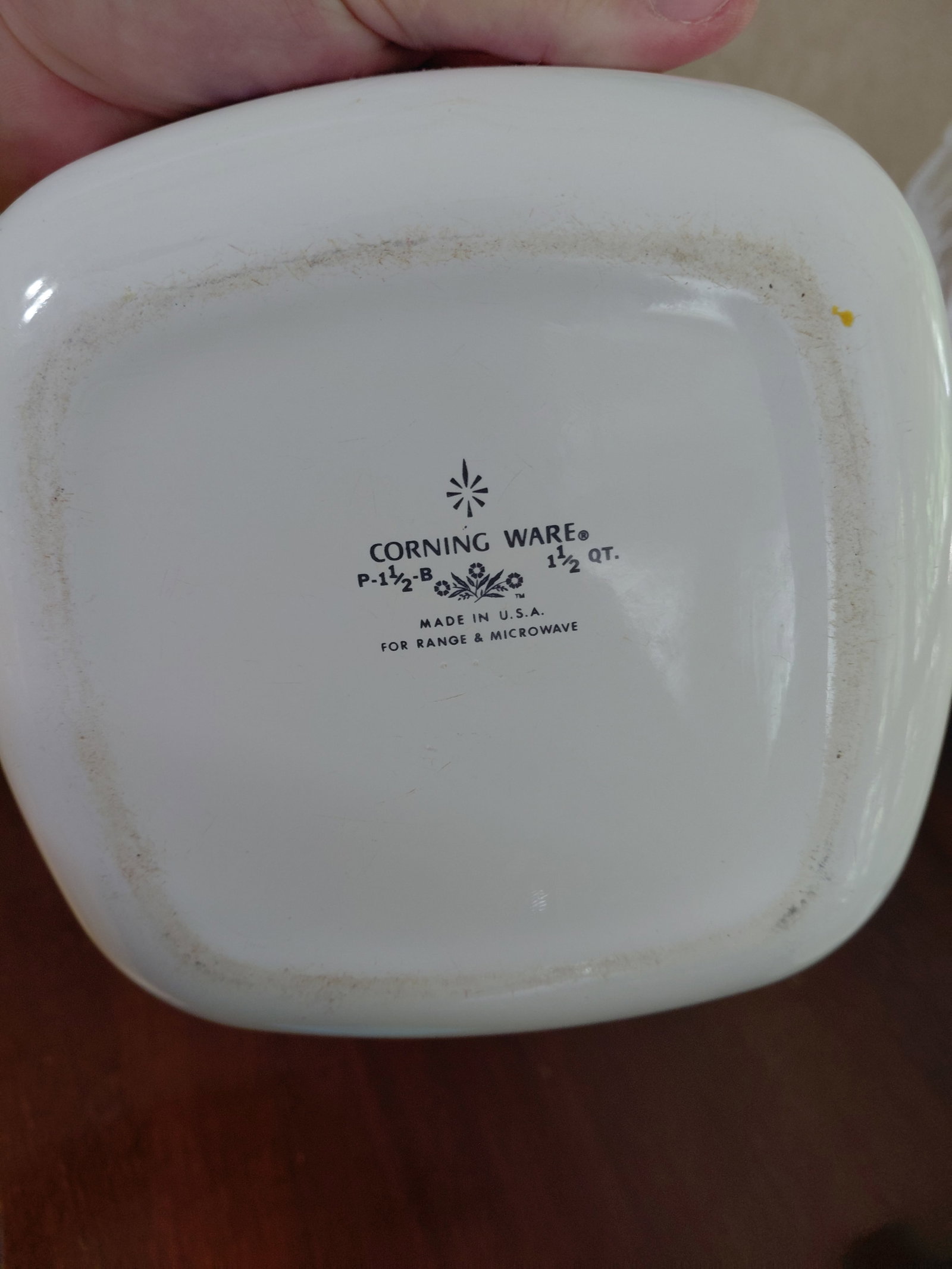 Corning Ware P-1.5-B / 1.5 Quart Casserole - 4