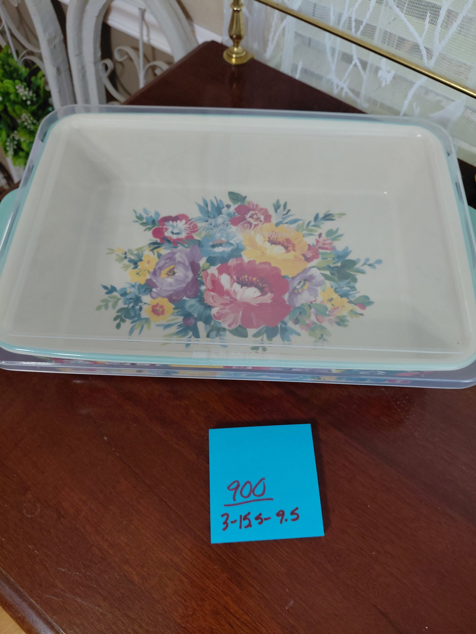 NEW Never Used Pioneer Woman Baking Dish with Lid - 2