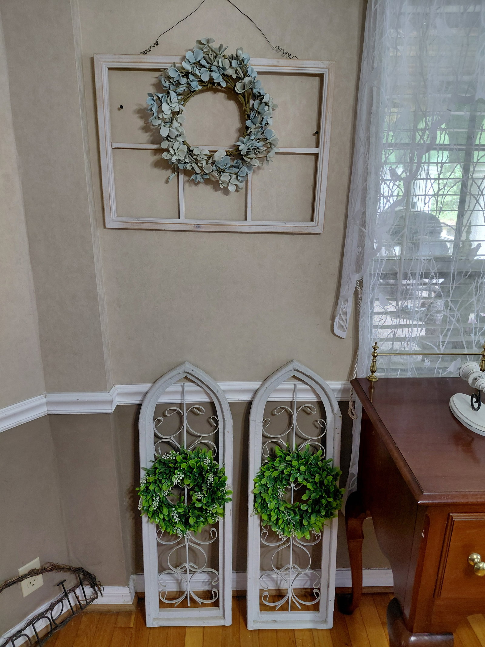 Lot of 3 Country Farmhouse Wall Decorative Items (1 of 5)