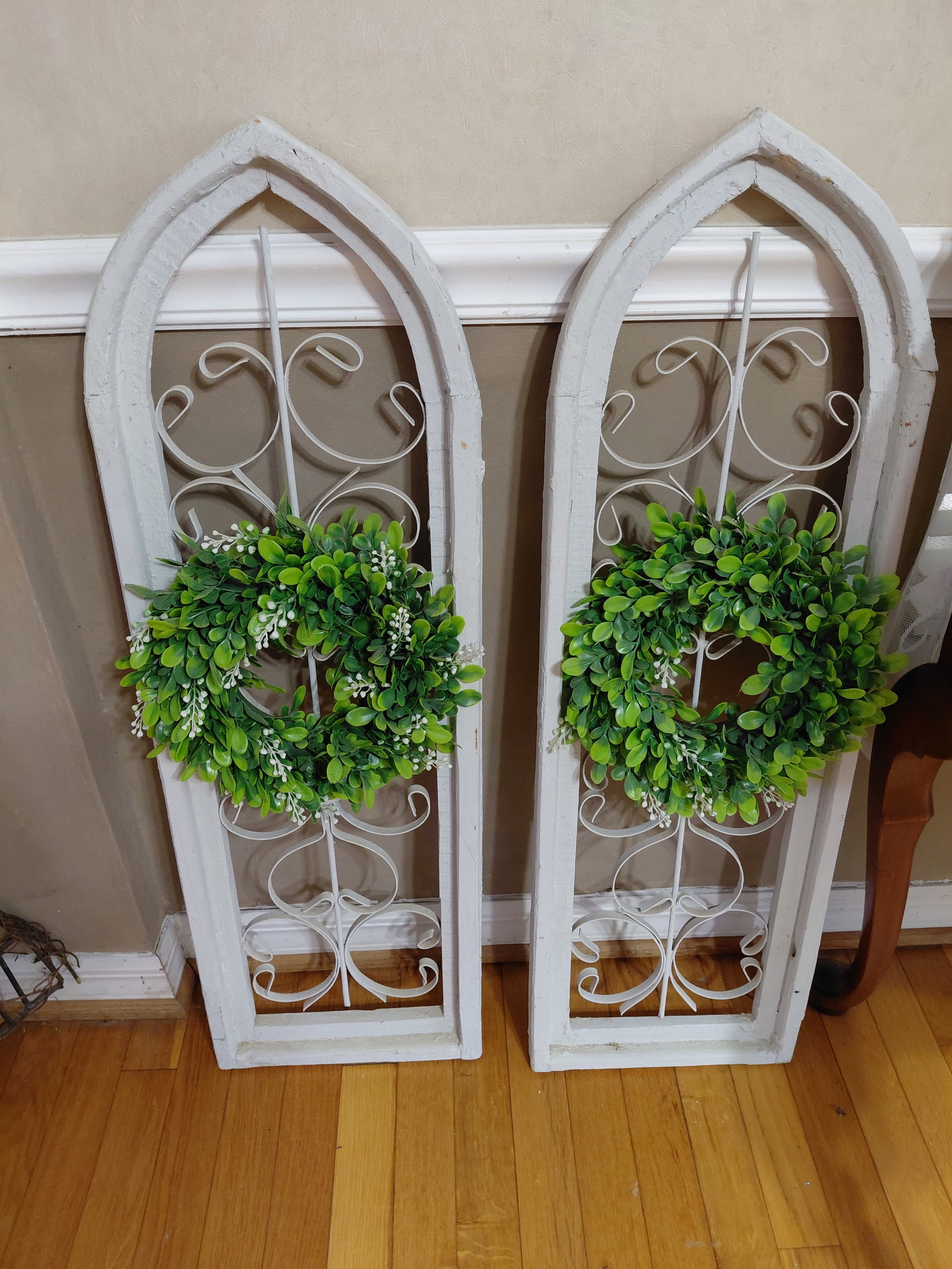 Lot of 3 Country Farmhouse Wall Decorative Items - 3