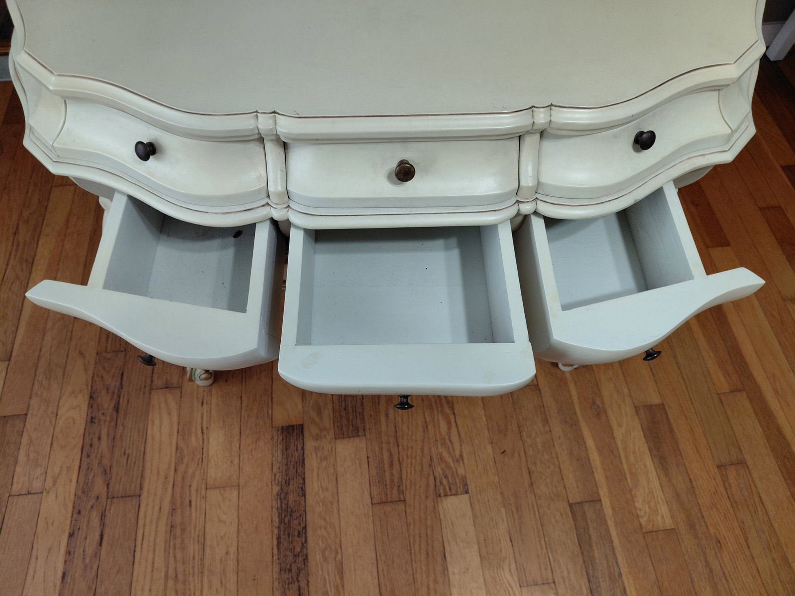 Large French Country Cabinet / Console Table - 7