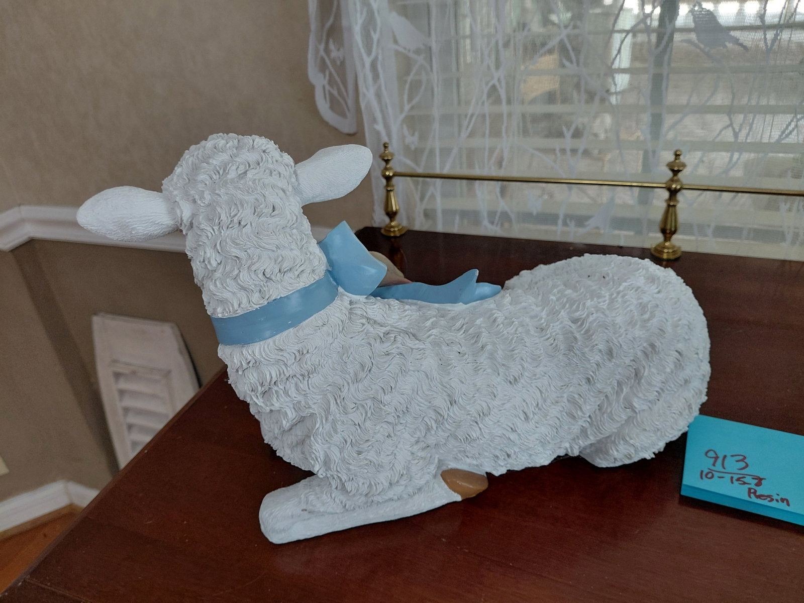 Lamb & Bunny Rabbit Statue - 5