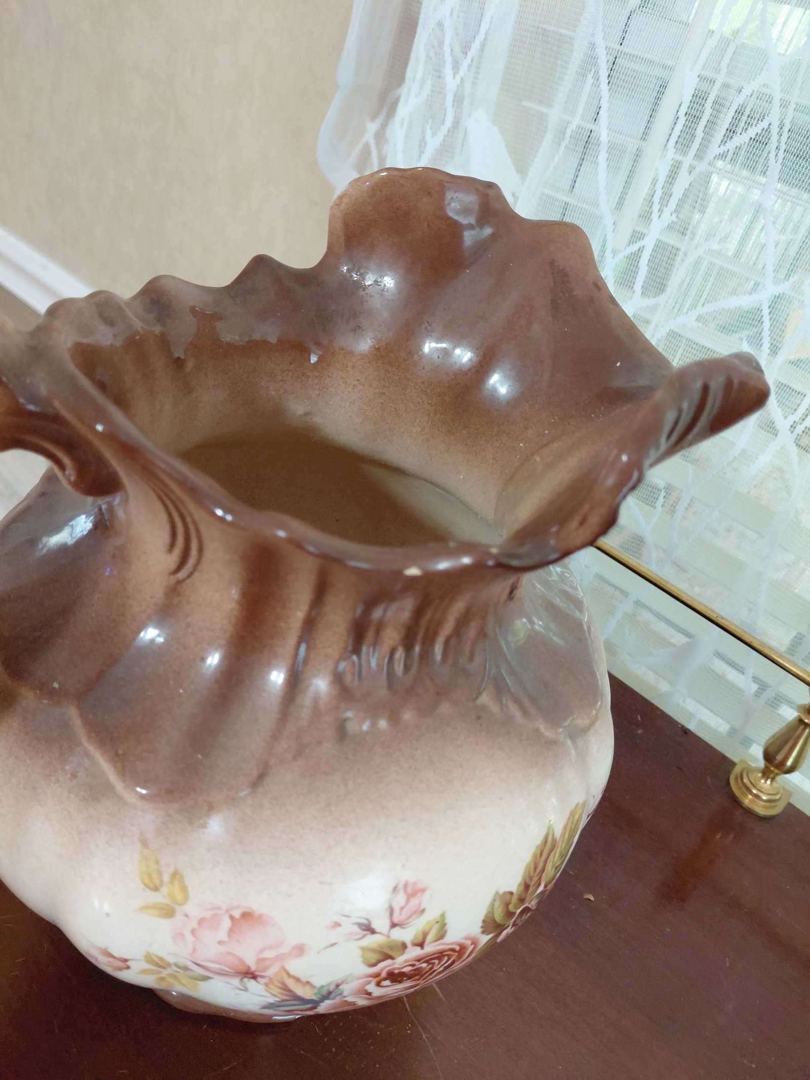 Large Ceramic Pitcher circa 1982 - 7