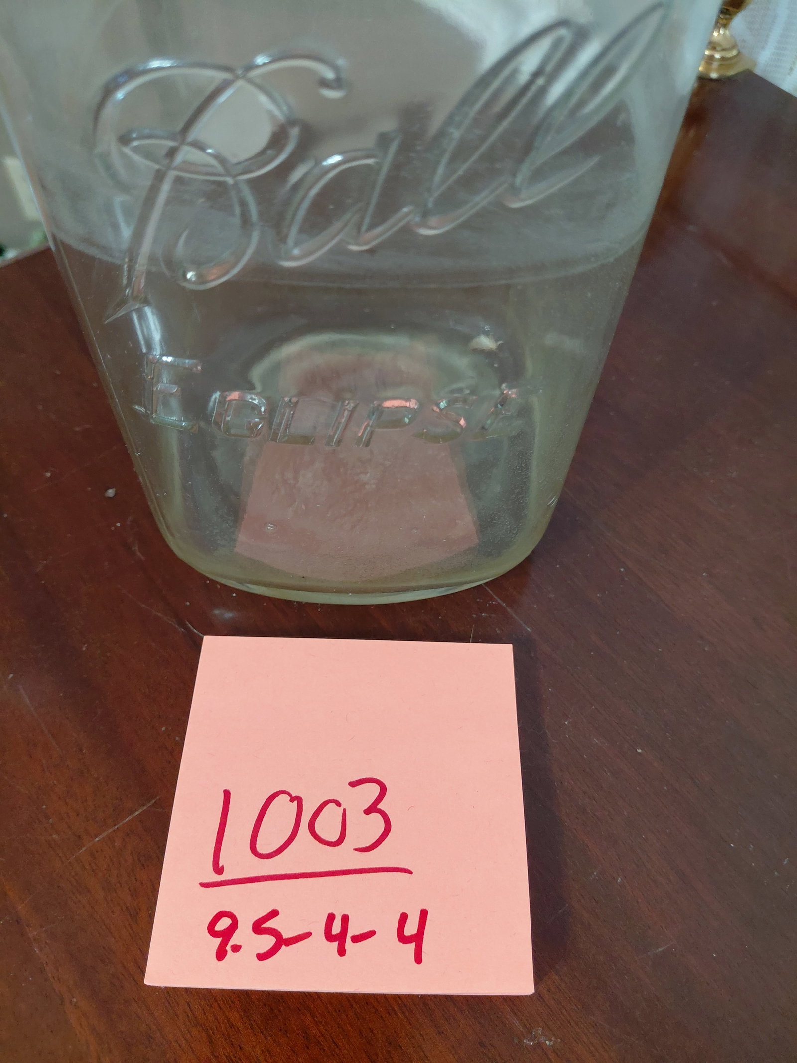 Large Ball Eclipse Canning Jar - 2