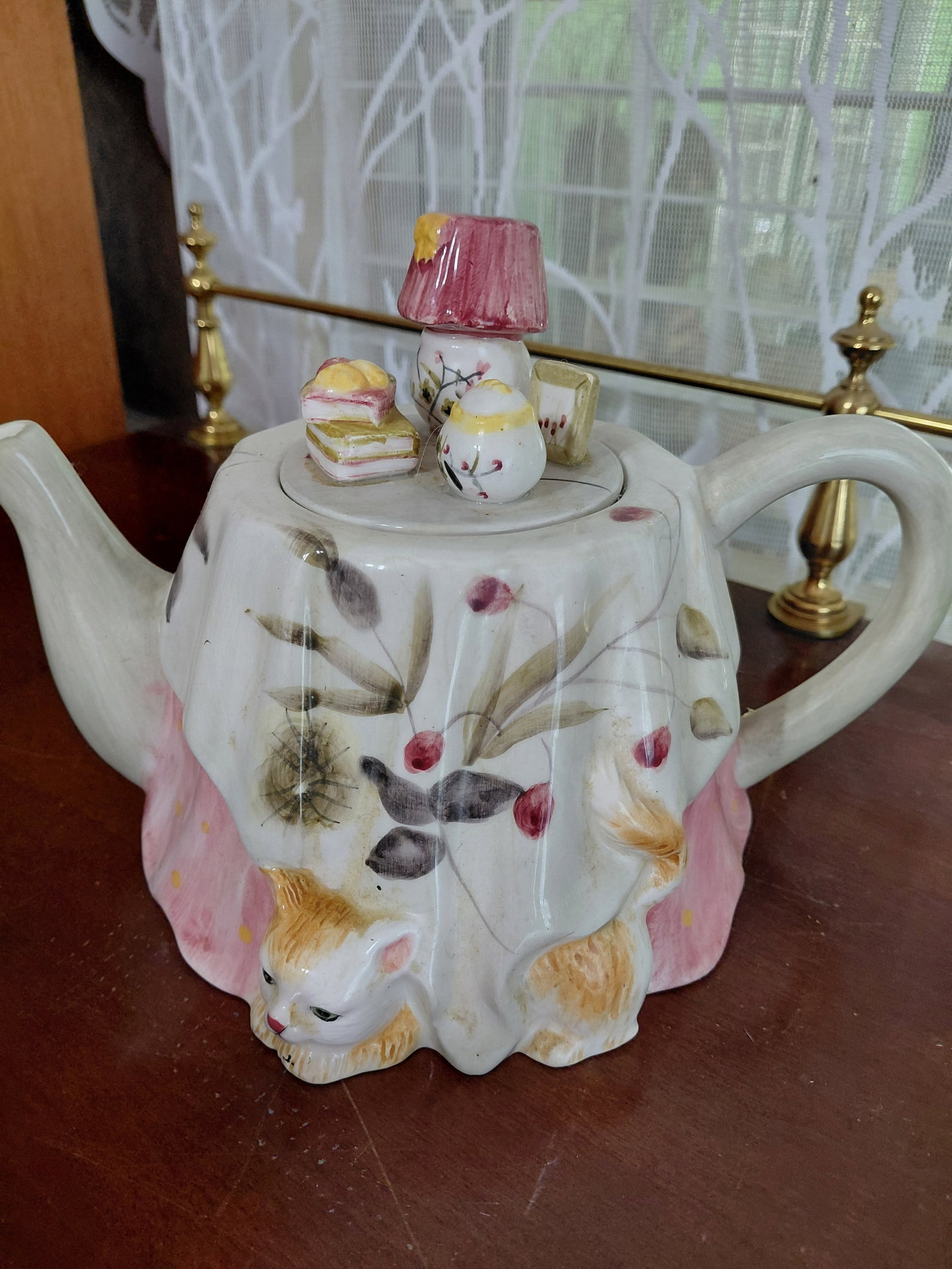 Lot of 3 Decorative Tea pots - 4
