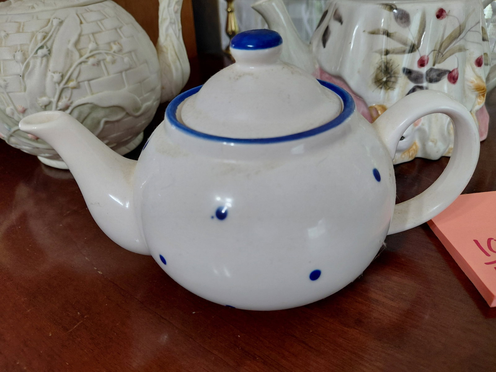 Lot of 3 Decorative Tea pots - 5