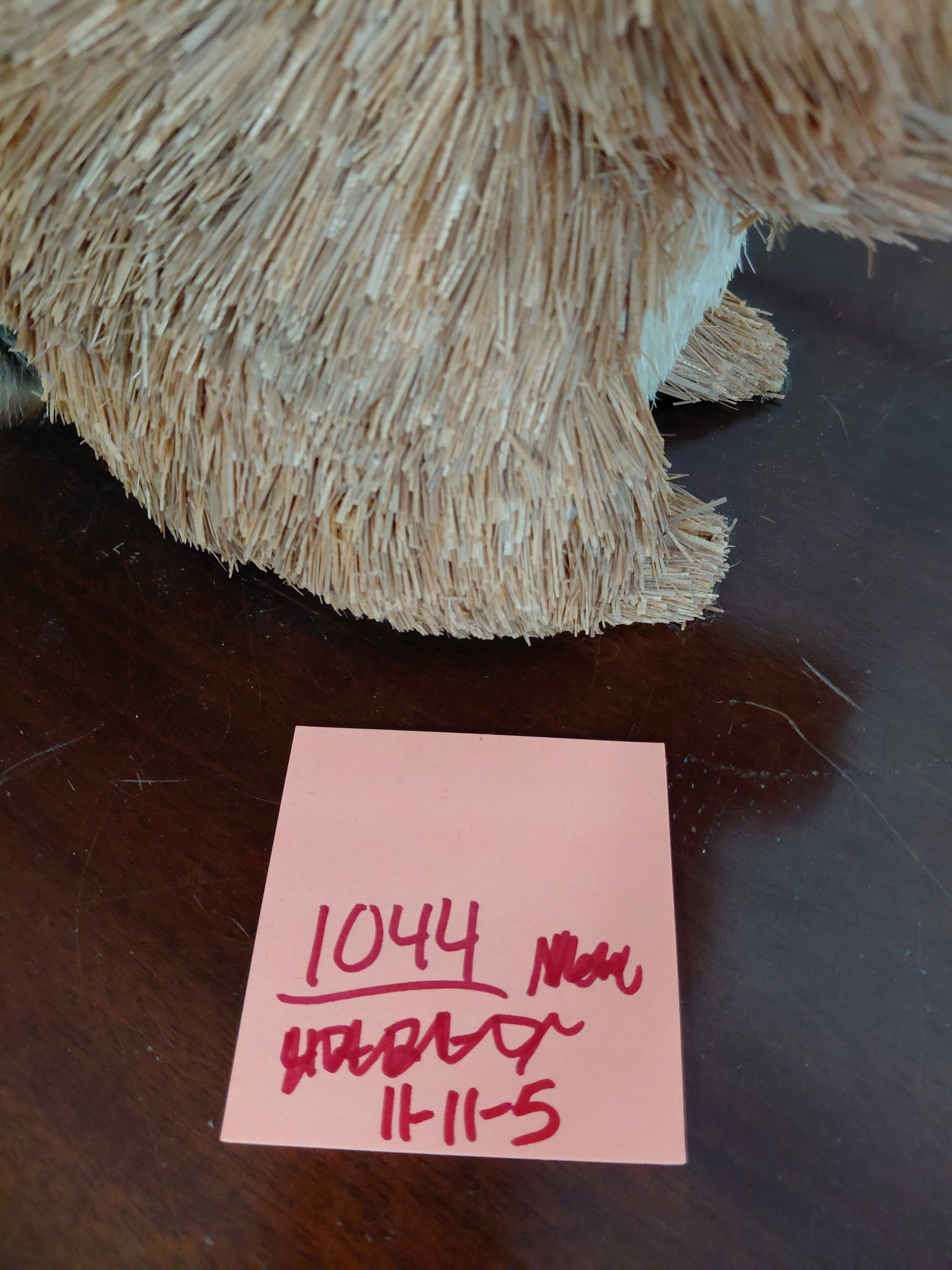 Large Squirrel Statue with Fur Tail - 2