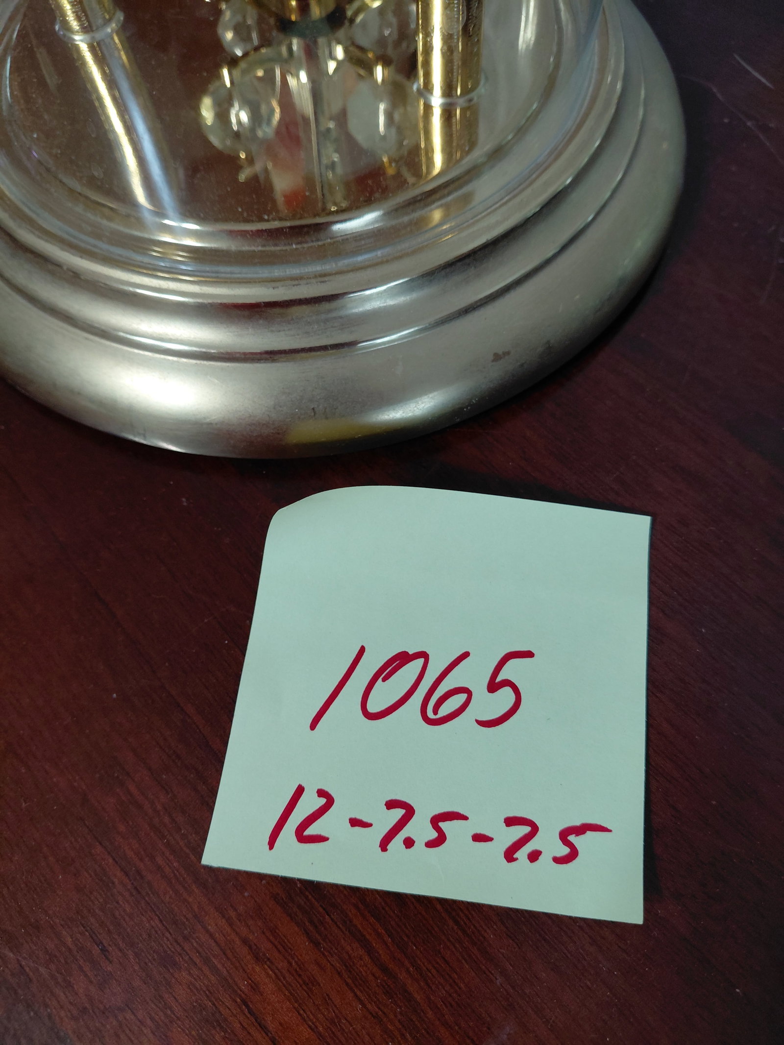 Contemporary La Crosse Anniversary Clock / Untested - 2