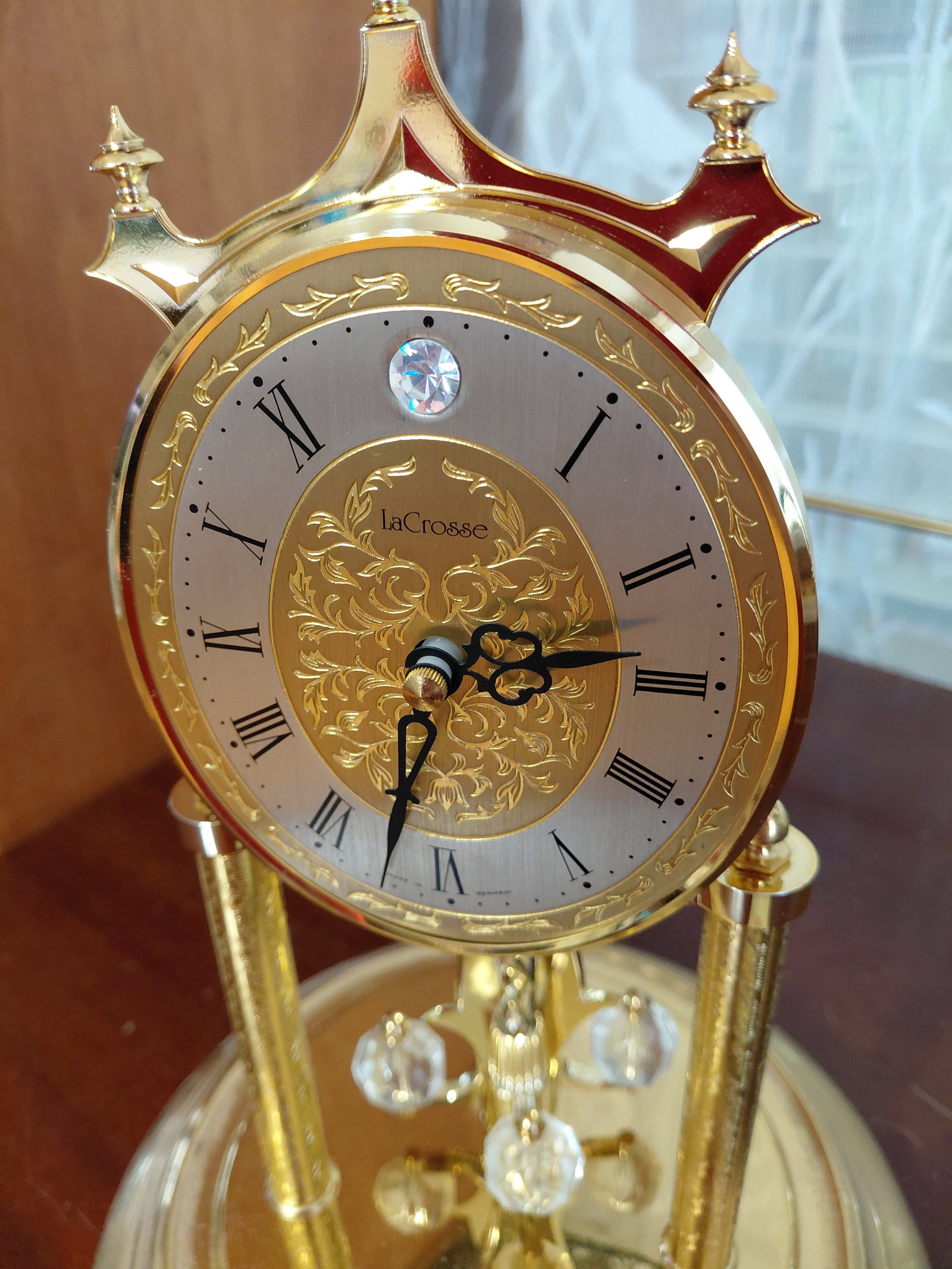 Contemporary La Crosse Anniversary Clock / Untested - 3