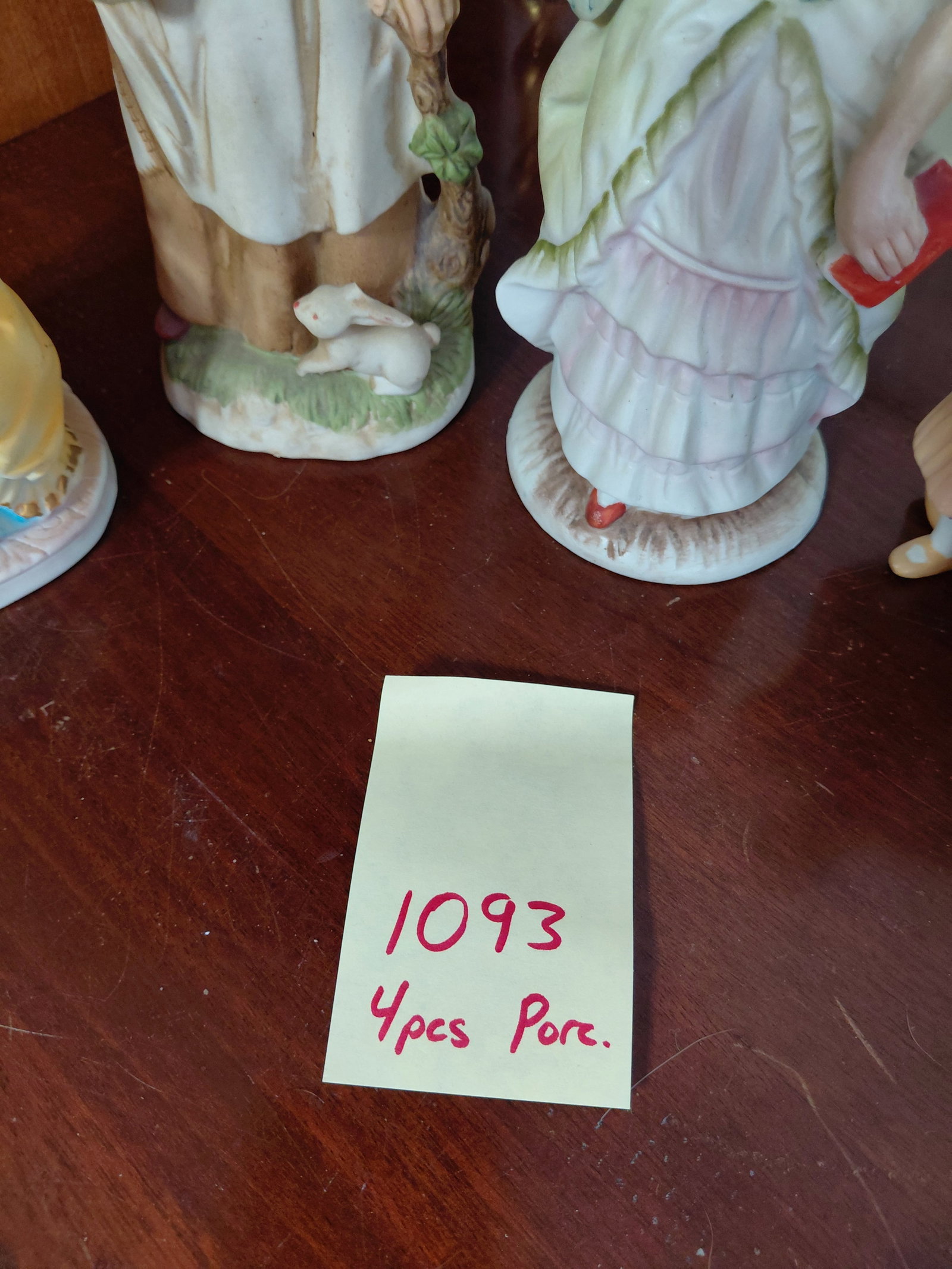 Lot of 4 Porcelain Figurines as seen - 2